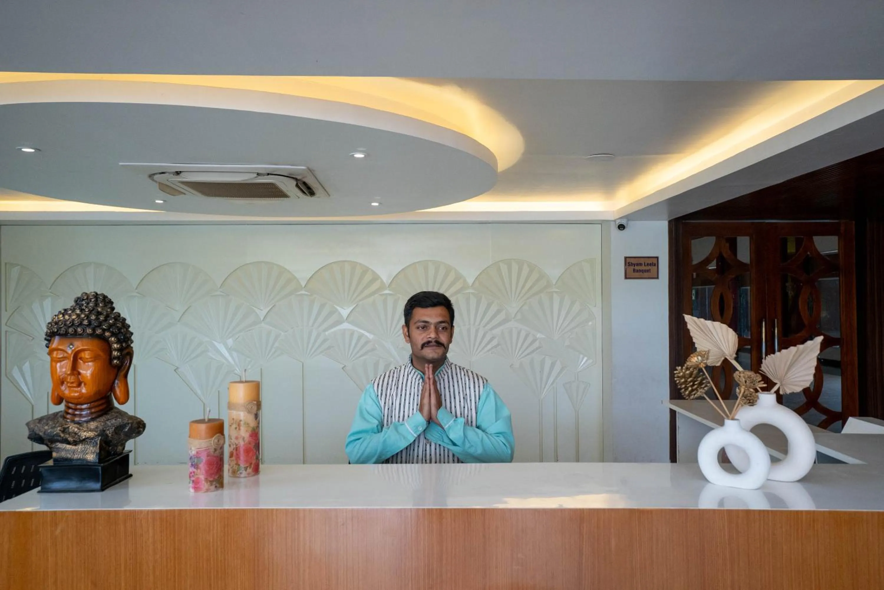 Lobby or reception in Bamboo Saa Mulberry Resort Pushkar