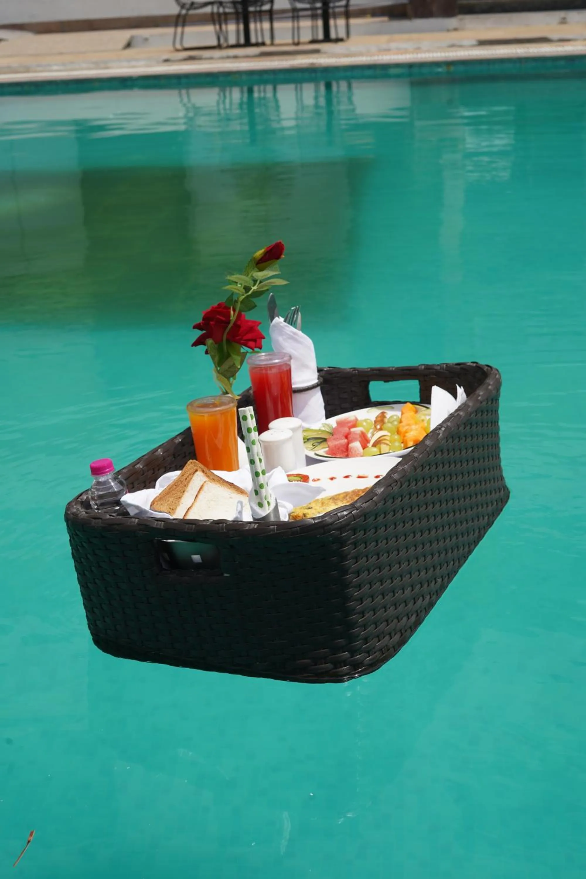 Breakfast in Bamboo Saa Mulberry Resort Pushkar