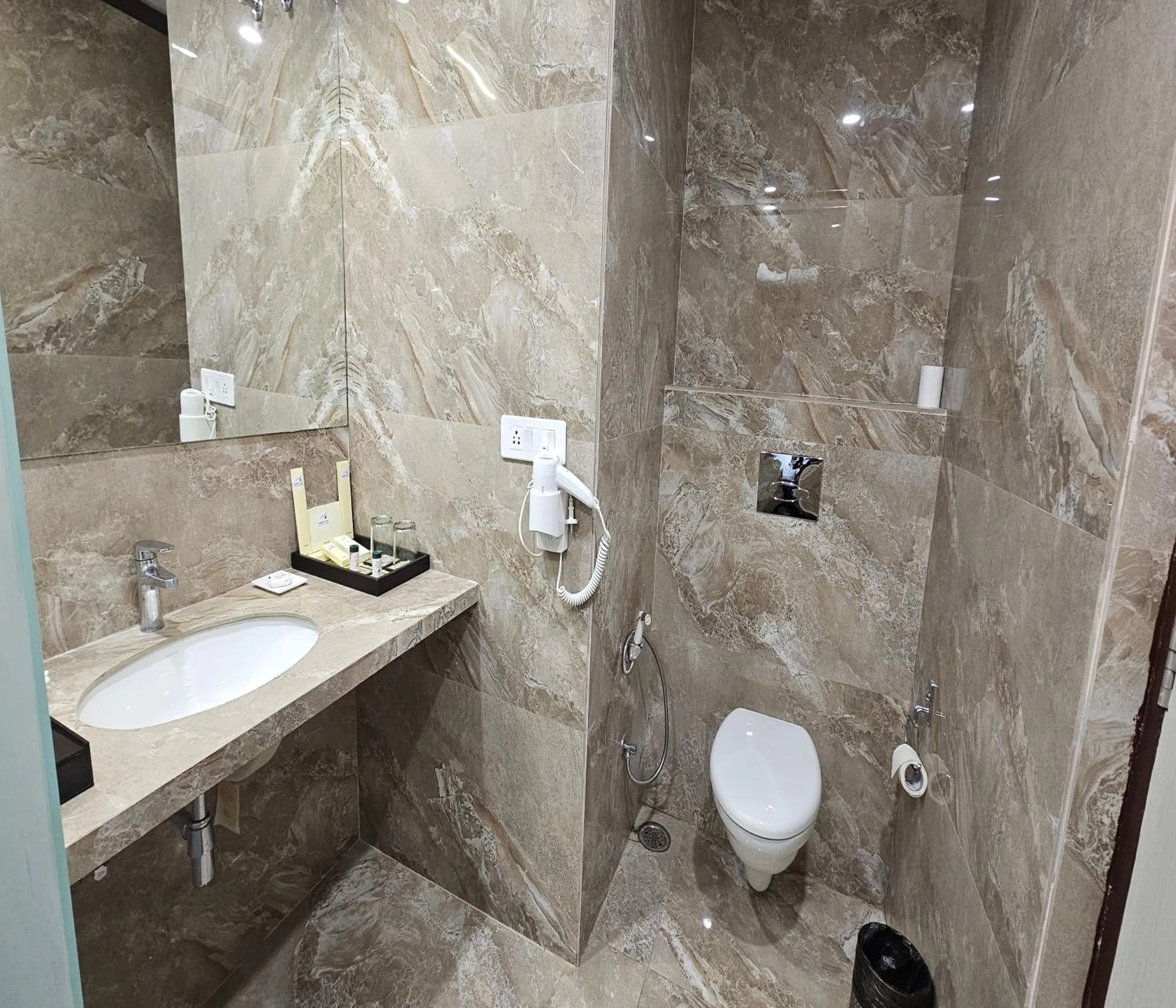 Bathroom in Bamboo Saa Mulberry Resort Pushkar