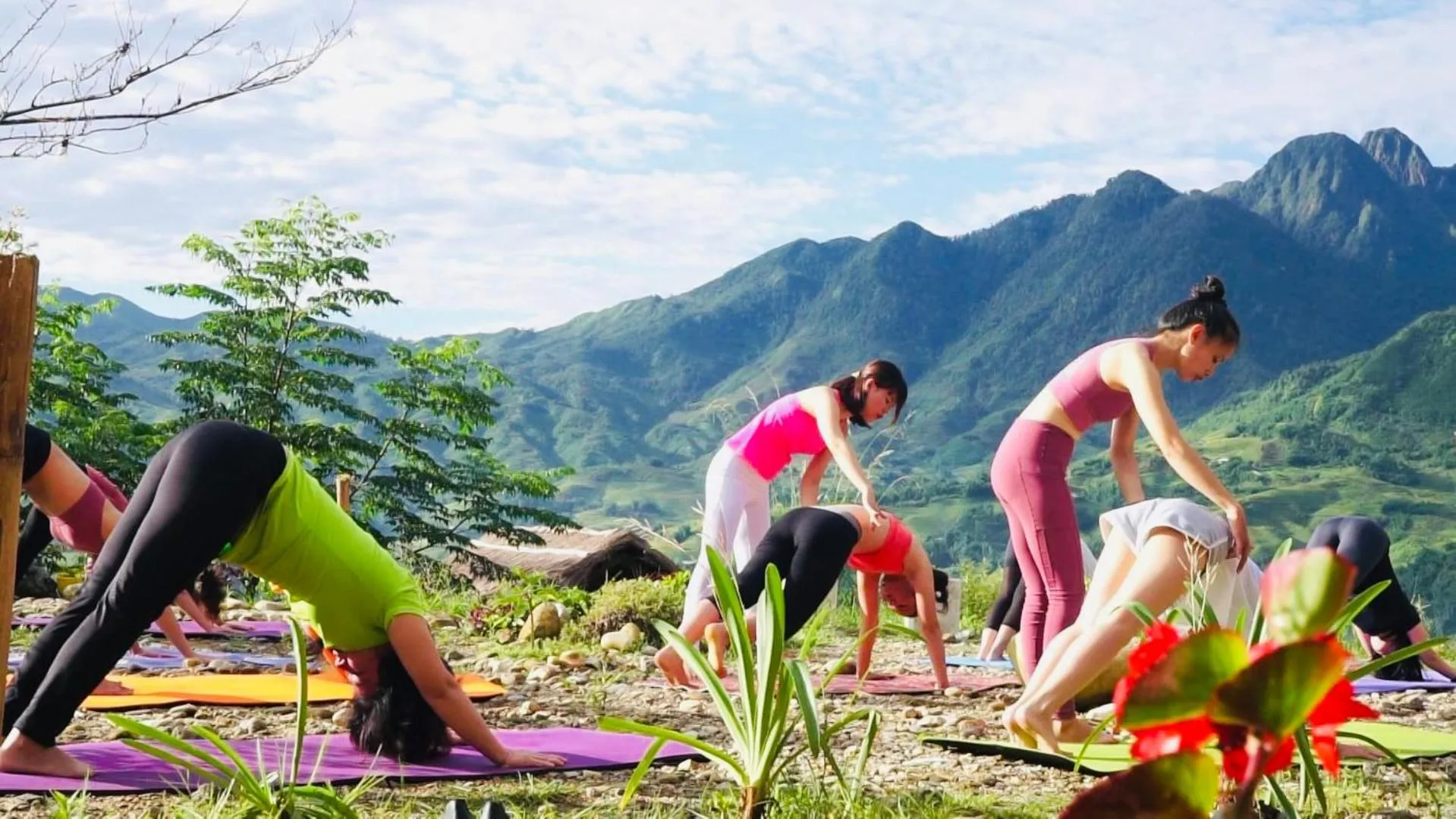 View (from property/room) in Sapa Rosie House