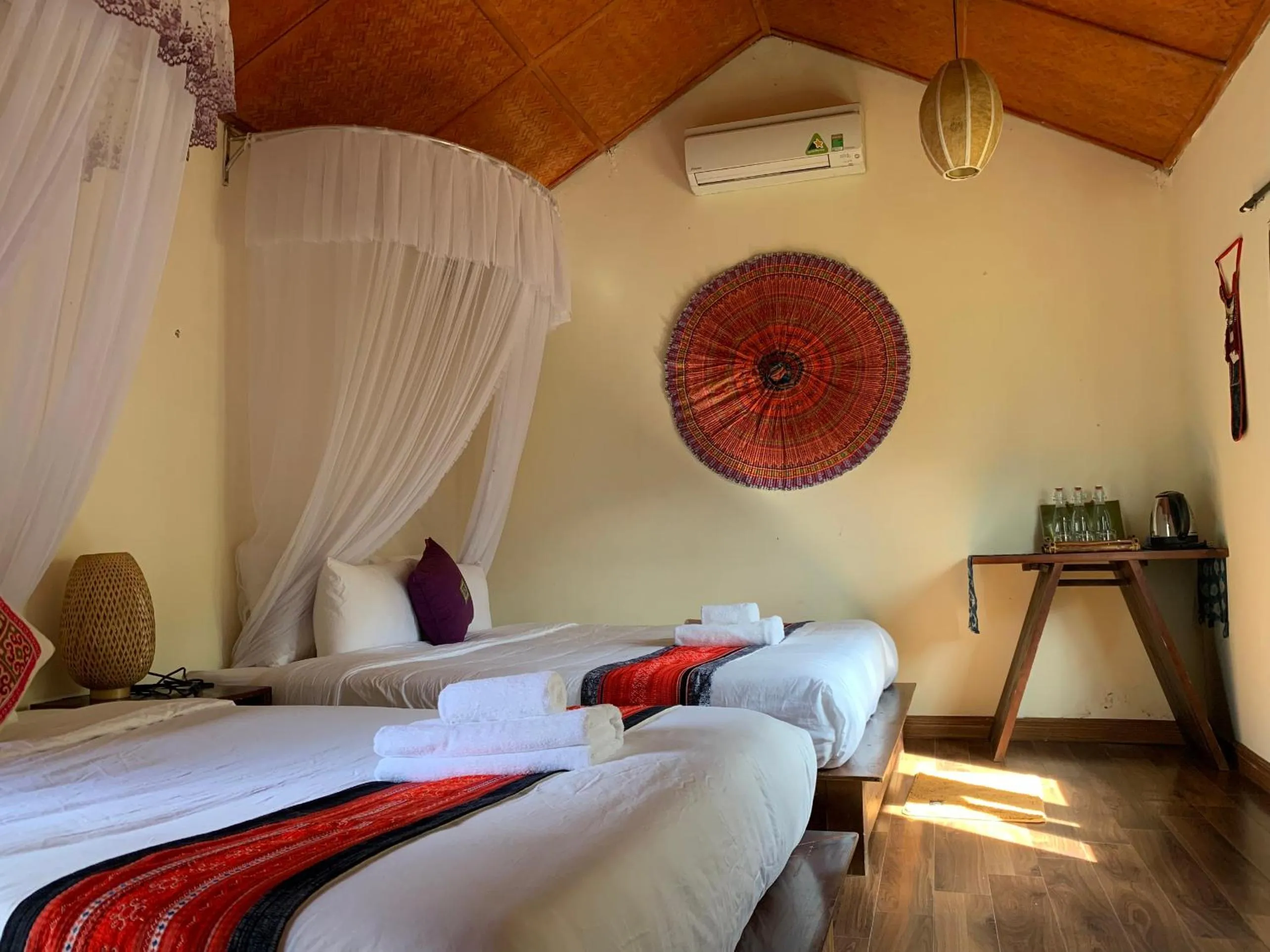 Bed in Sapa Rosie House