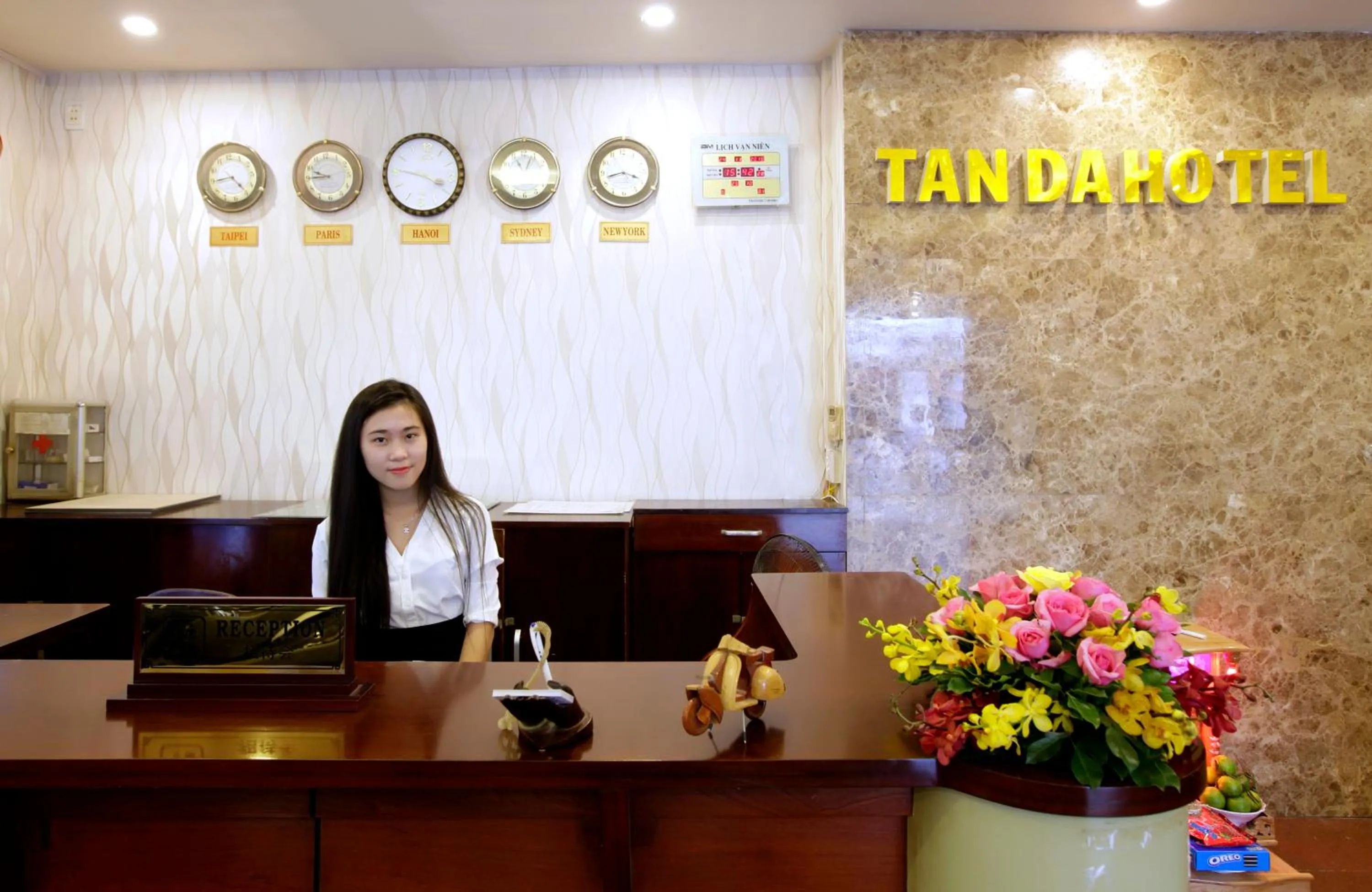 Lobby or reception in Tan Da Hotel