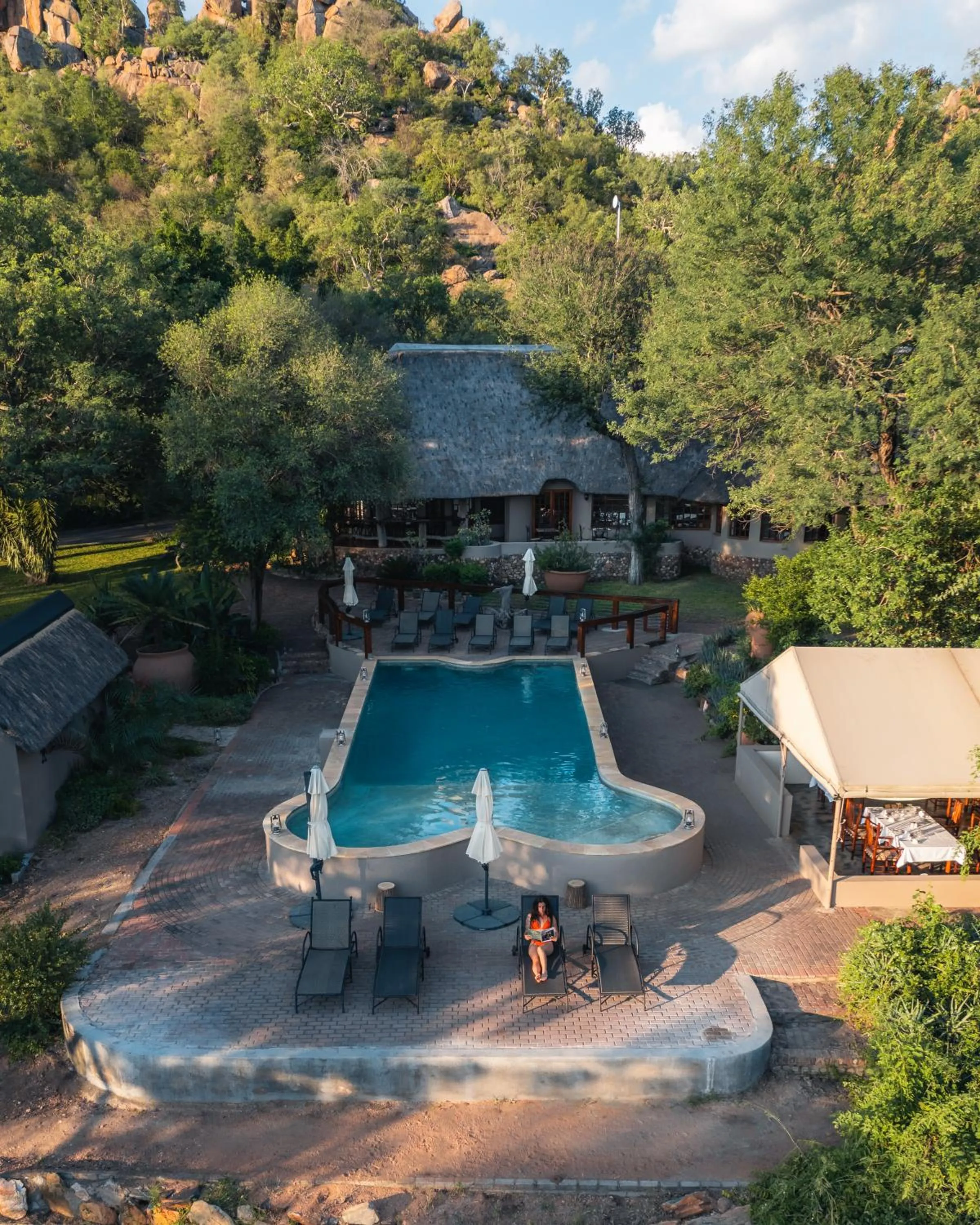 Property building in MILIMA Big 5 Safari Lodge