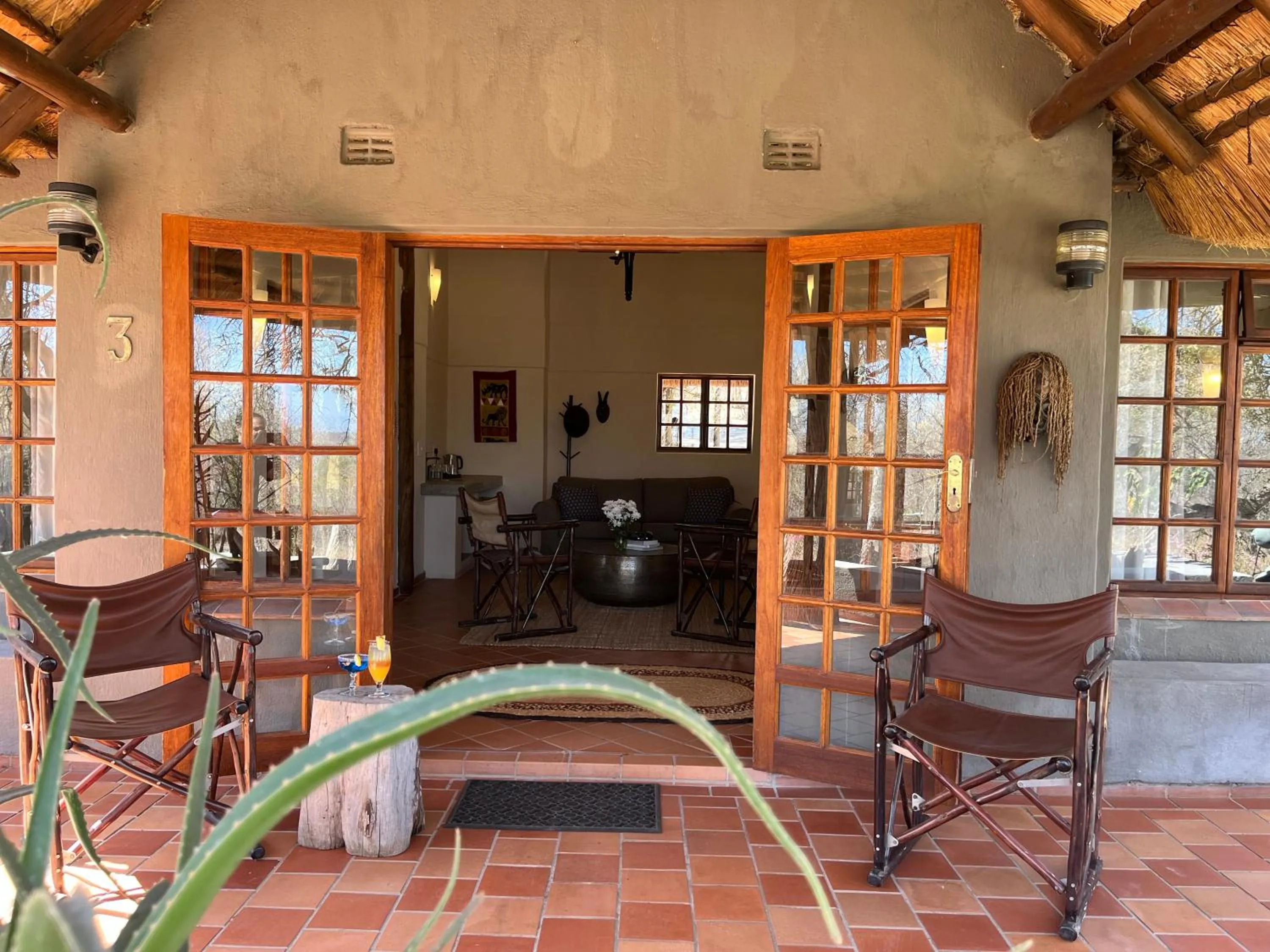 Bedroom in MILIMA Big 5 Safari Lodge