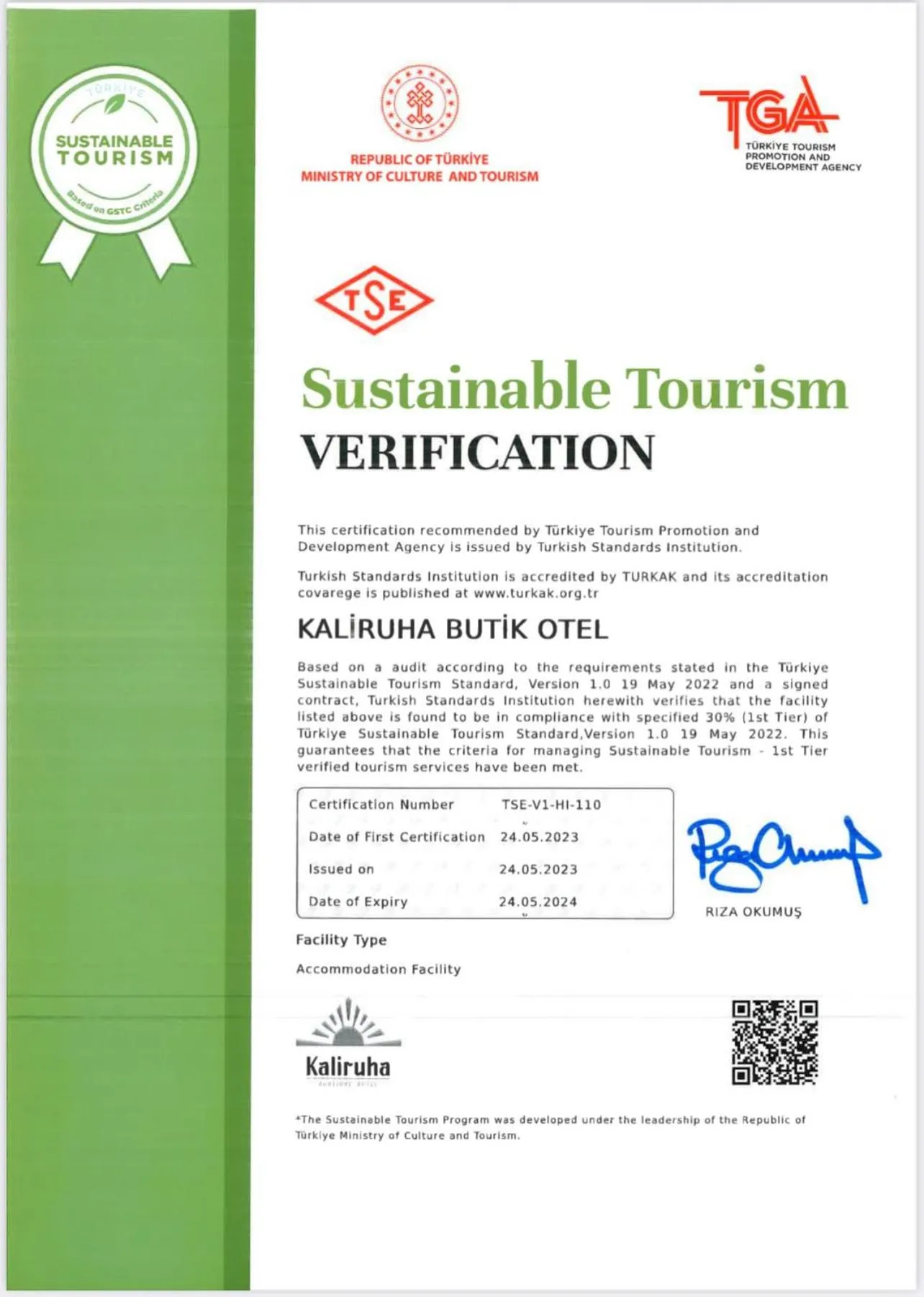 Property building in Kaliruha Hotel