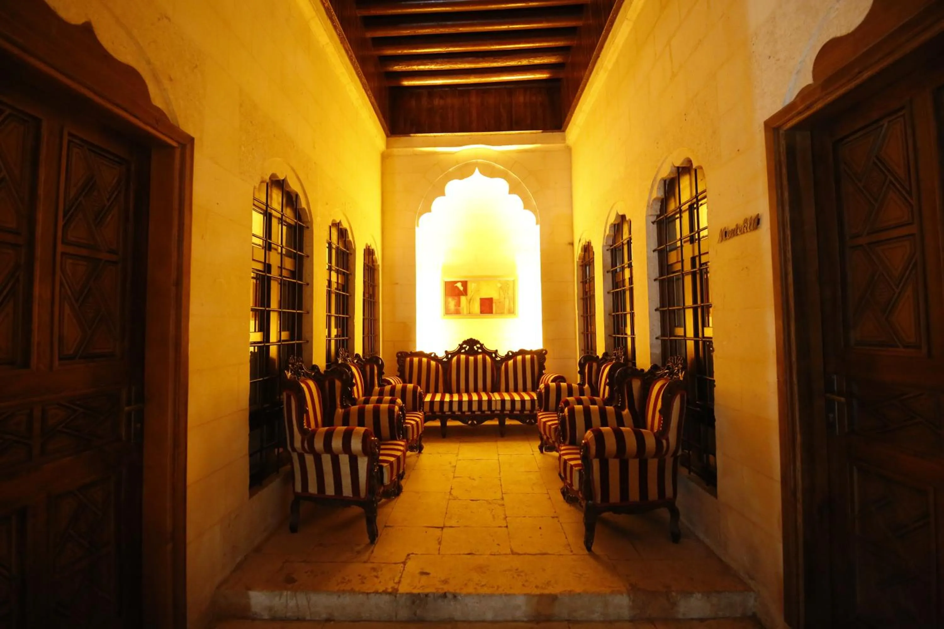 Seating area in Kaliruha Hotel