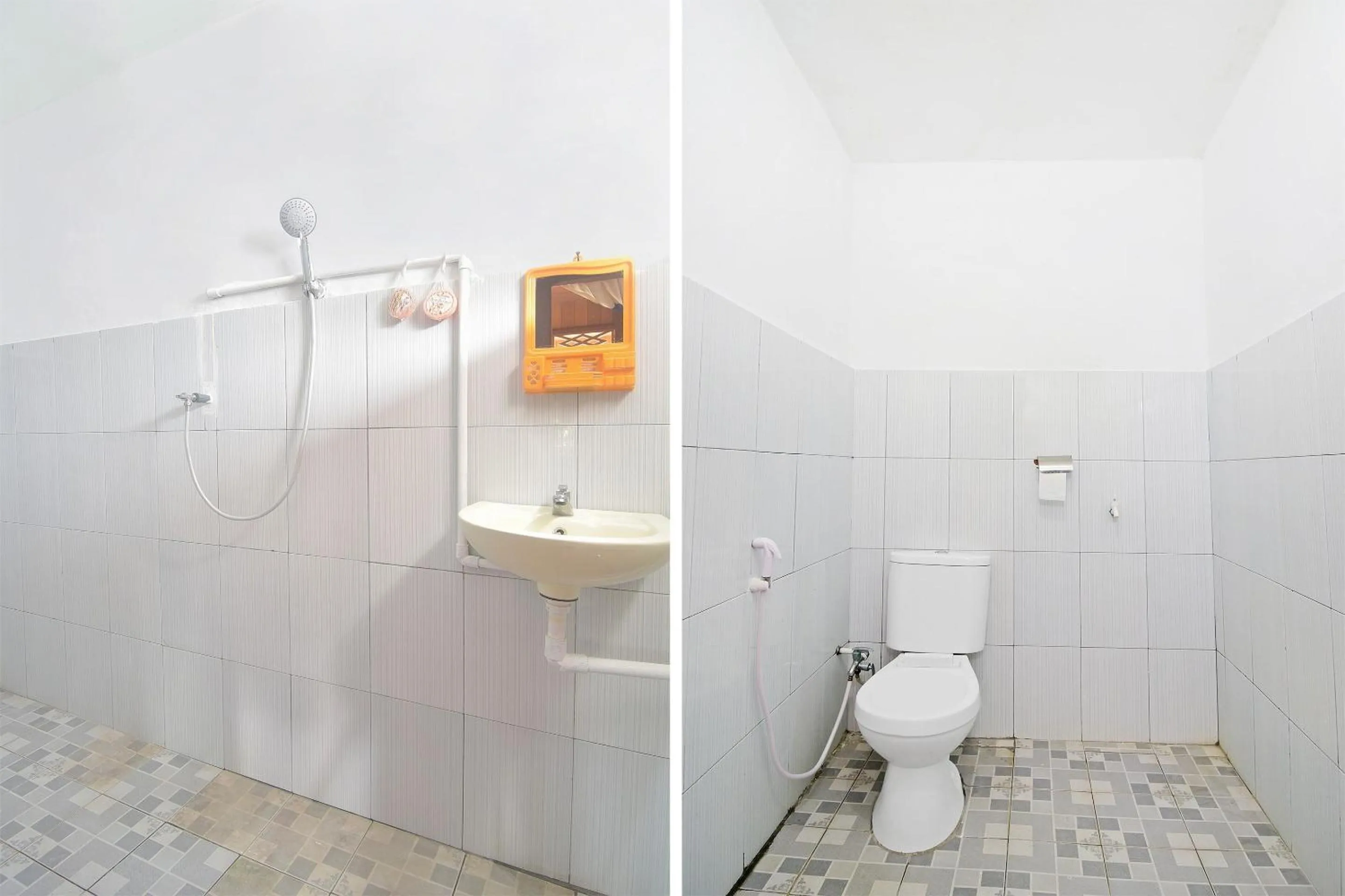 Bathroom in Hotel O Pulisan Ekowisata Homestay Near Wisata Pantai Desa Pulisan (Pulisan Beach Tour)