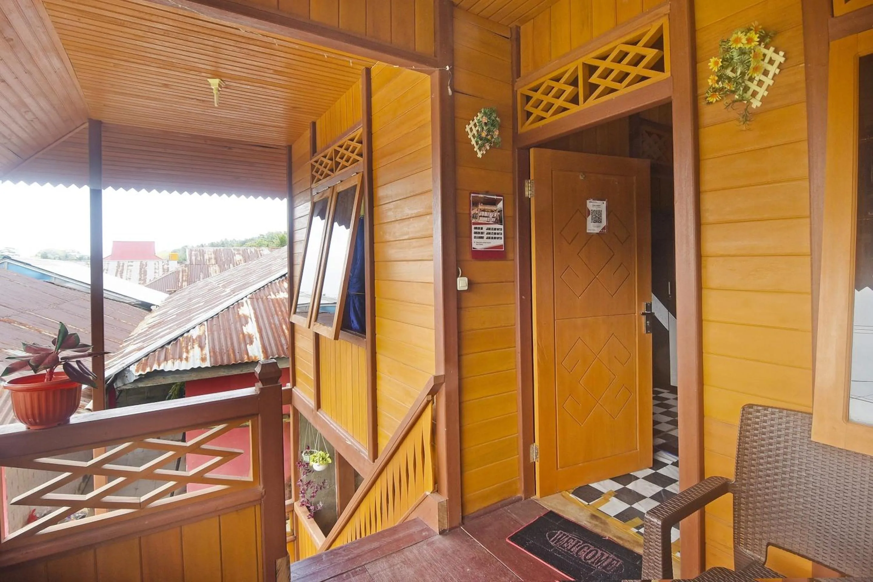 Bedroom in Hotel O Pulisan Ekowisata Homestay Near Wisata Pantai Desa Pulisan (Pulisan Beach Tour)
