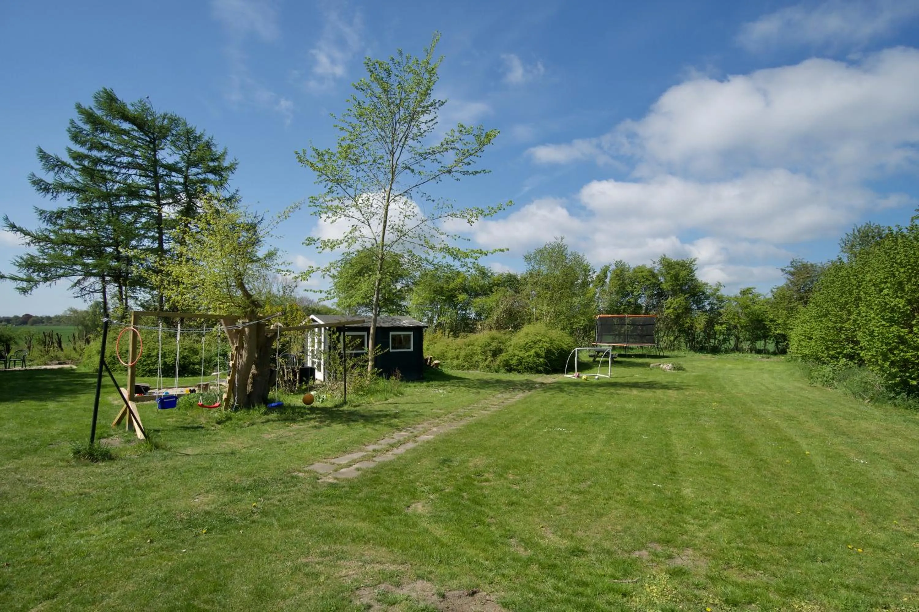 Garden view in Marielyst Sleep´n Go