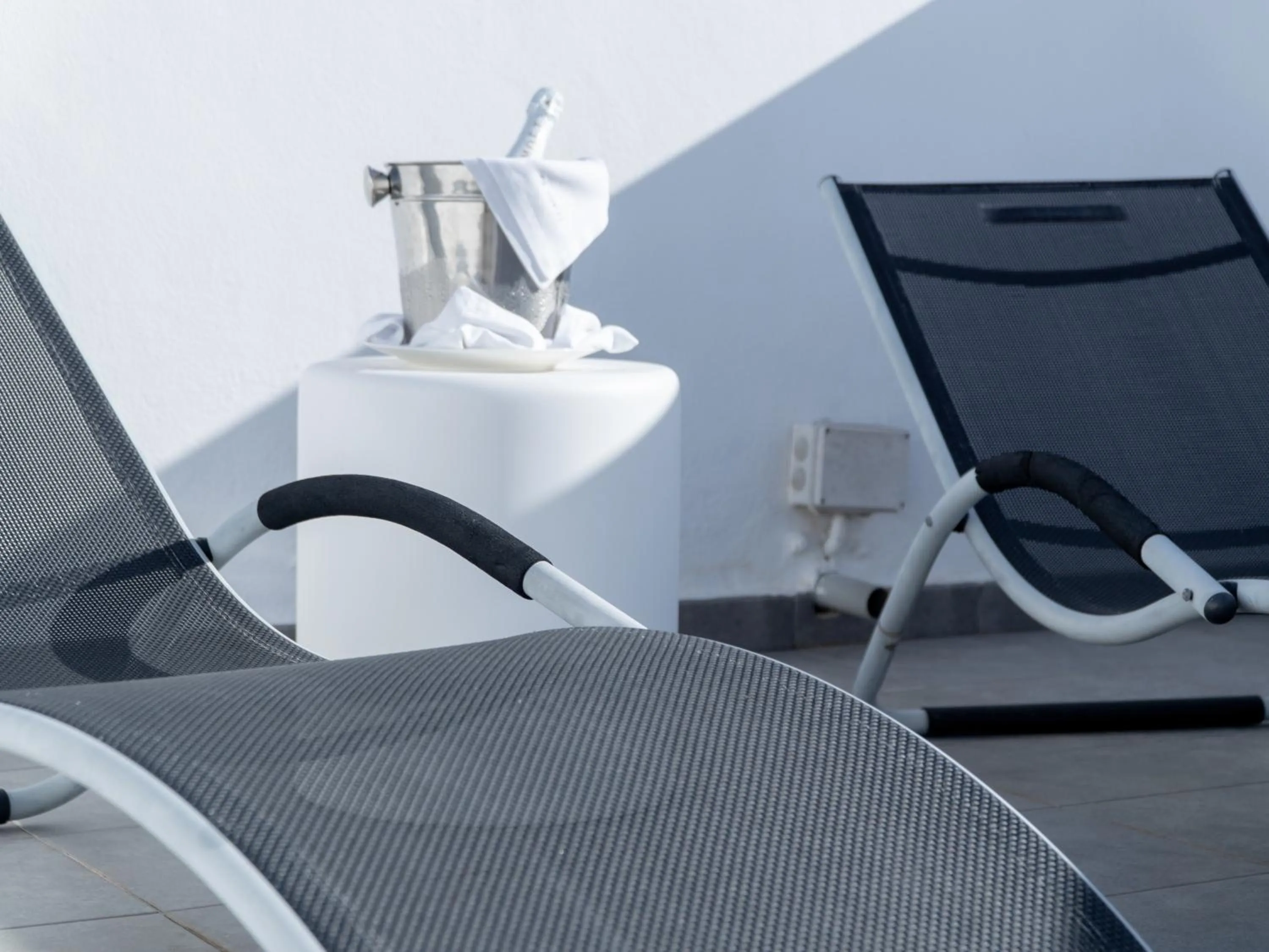 Solarium in Blanco Hotel Formentera