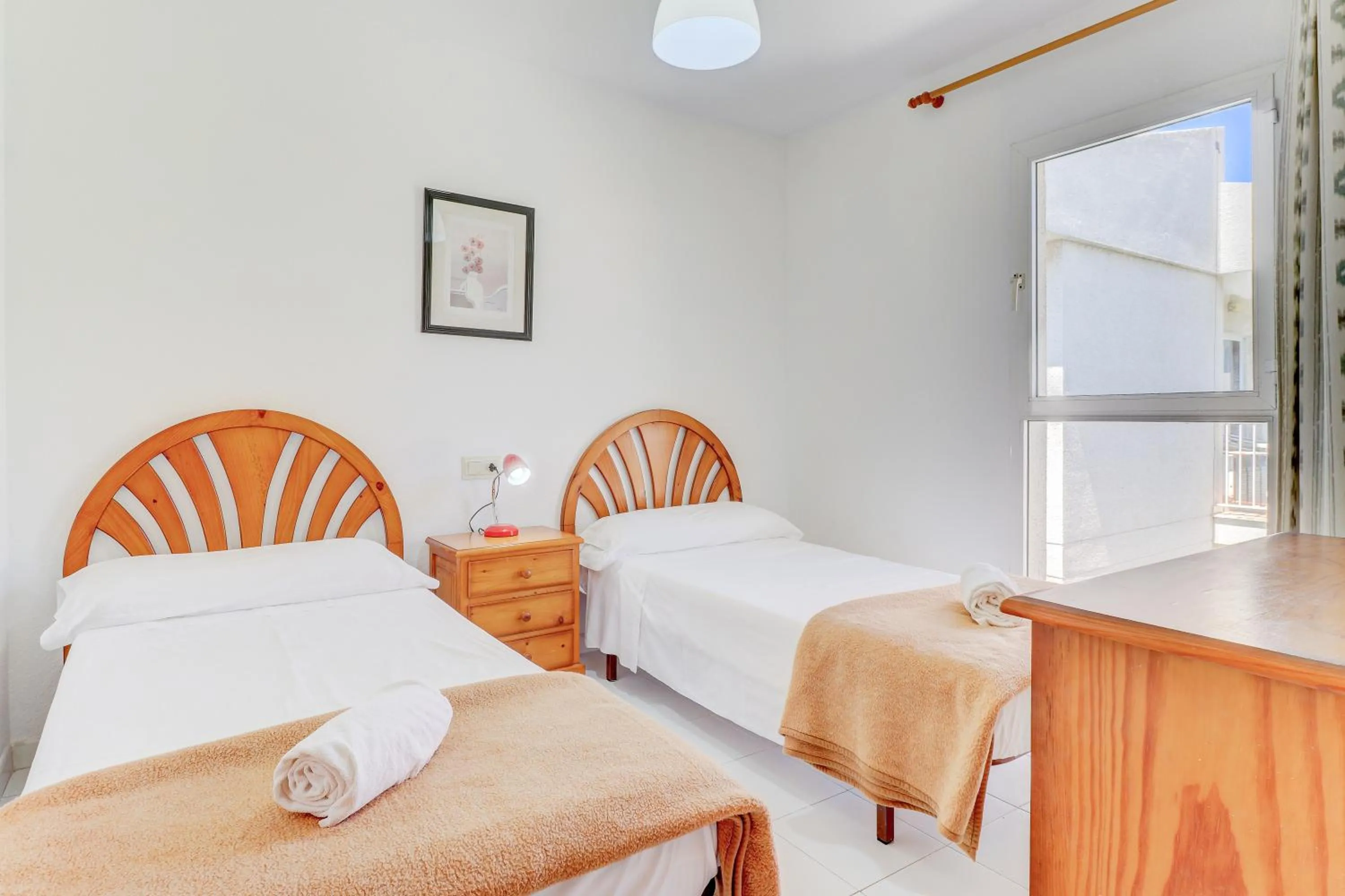 Bed in Apartamentos Llevant