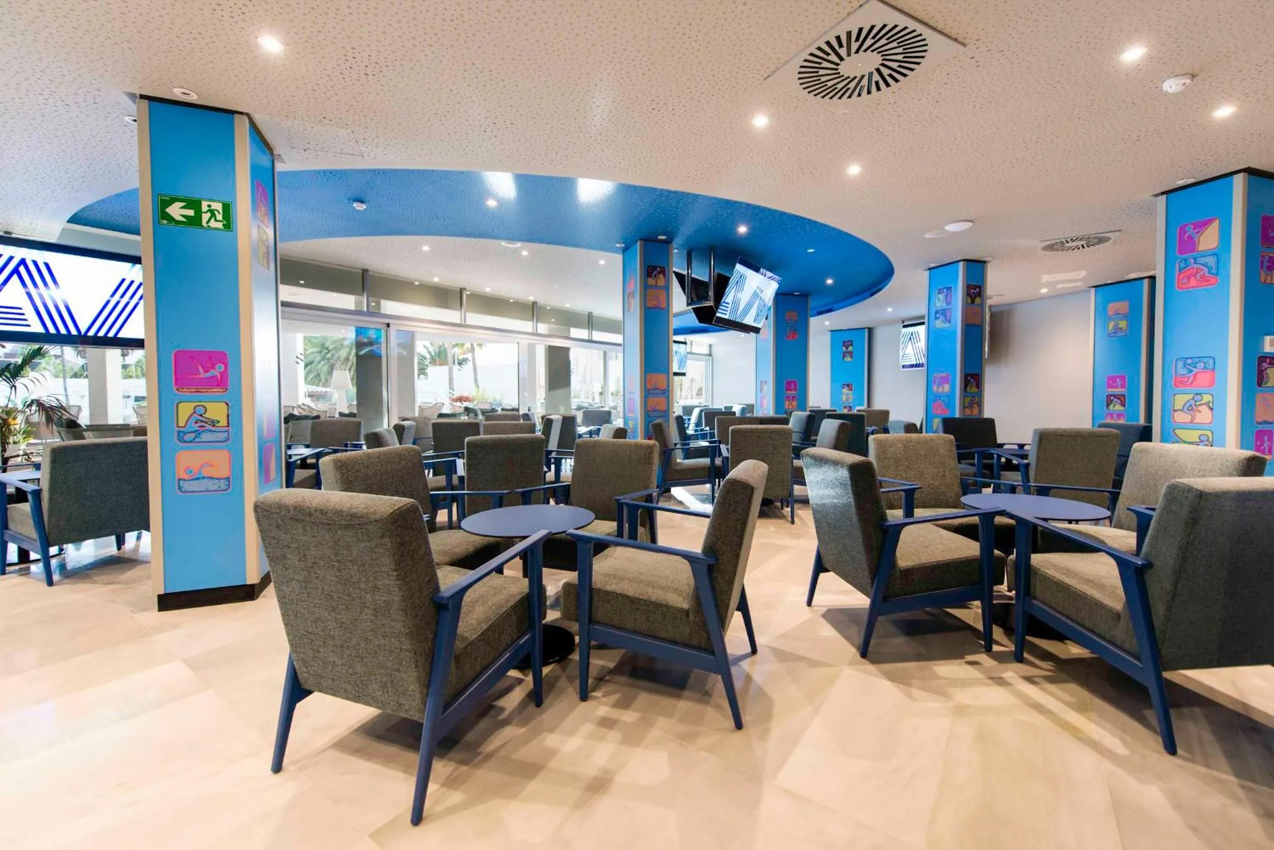 Lounge or bar in Spring Hotel Vulcano