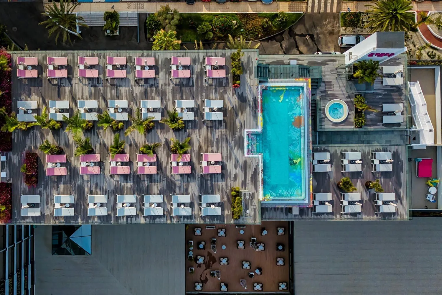 Property building in Spring Hotel Bitácora