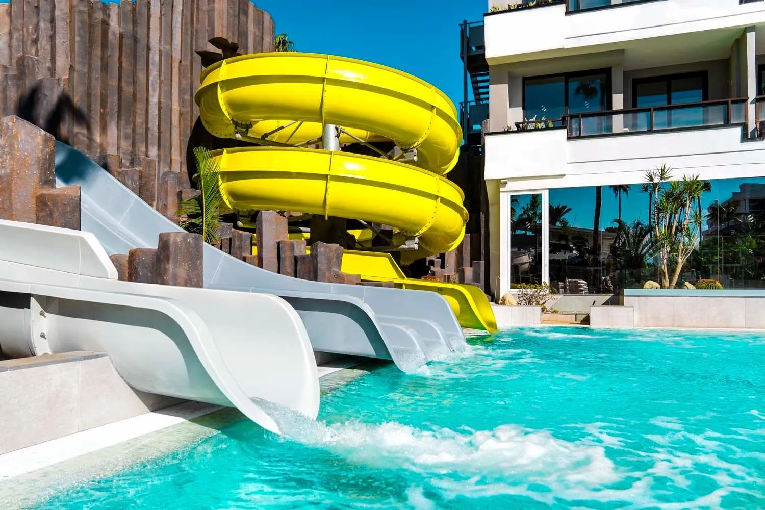 Aqua park in Spring Hotel Bitácora