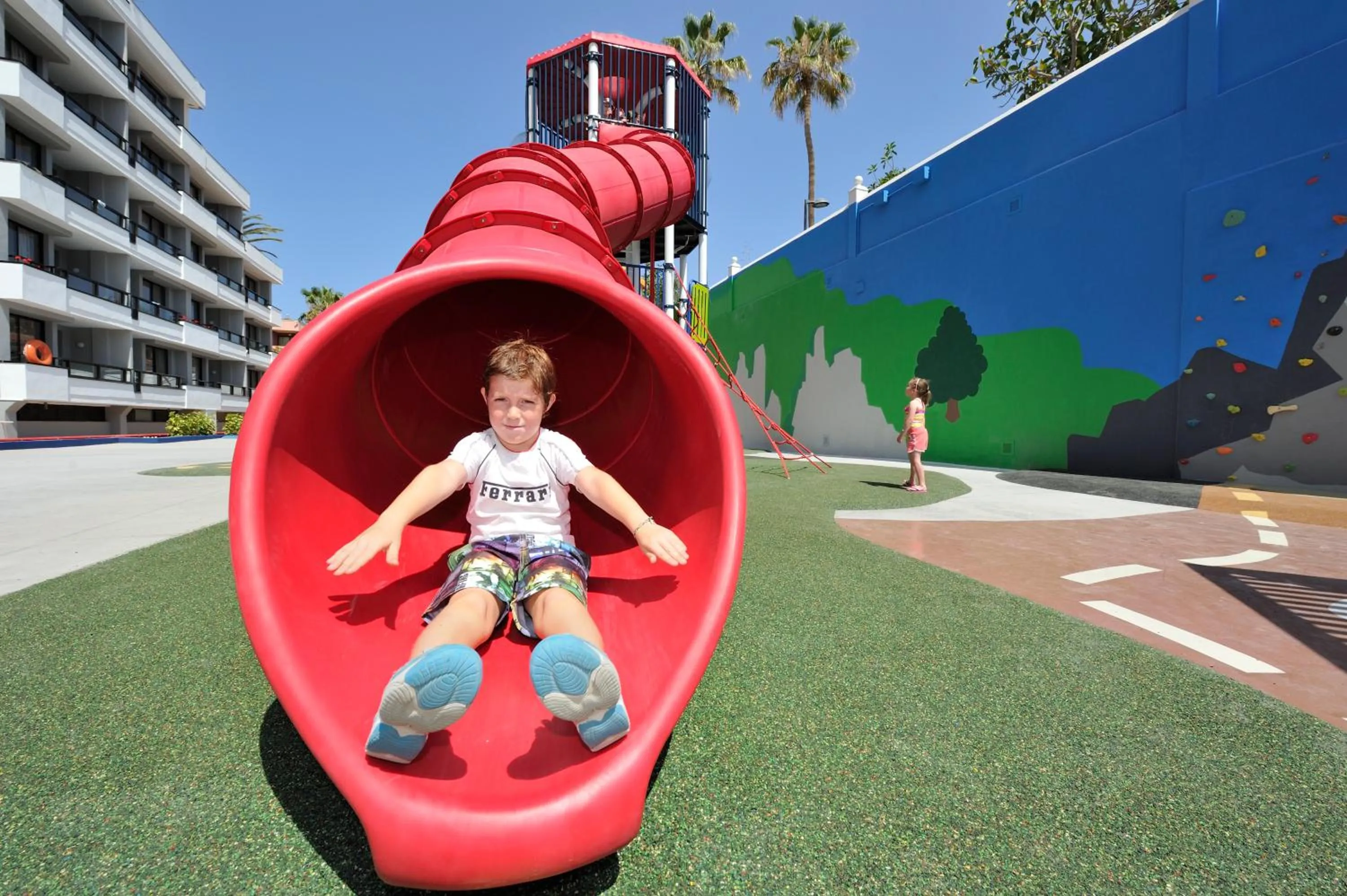 Children play ground in Spring Hotel Bitácora