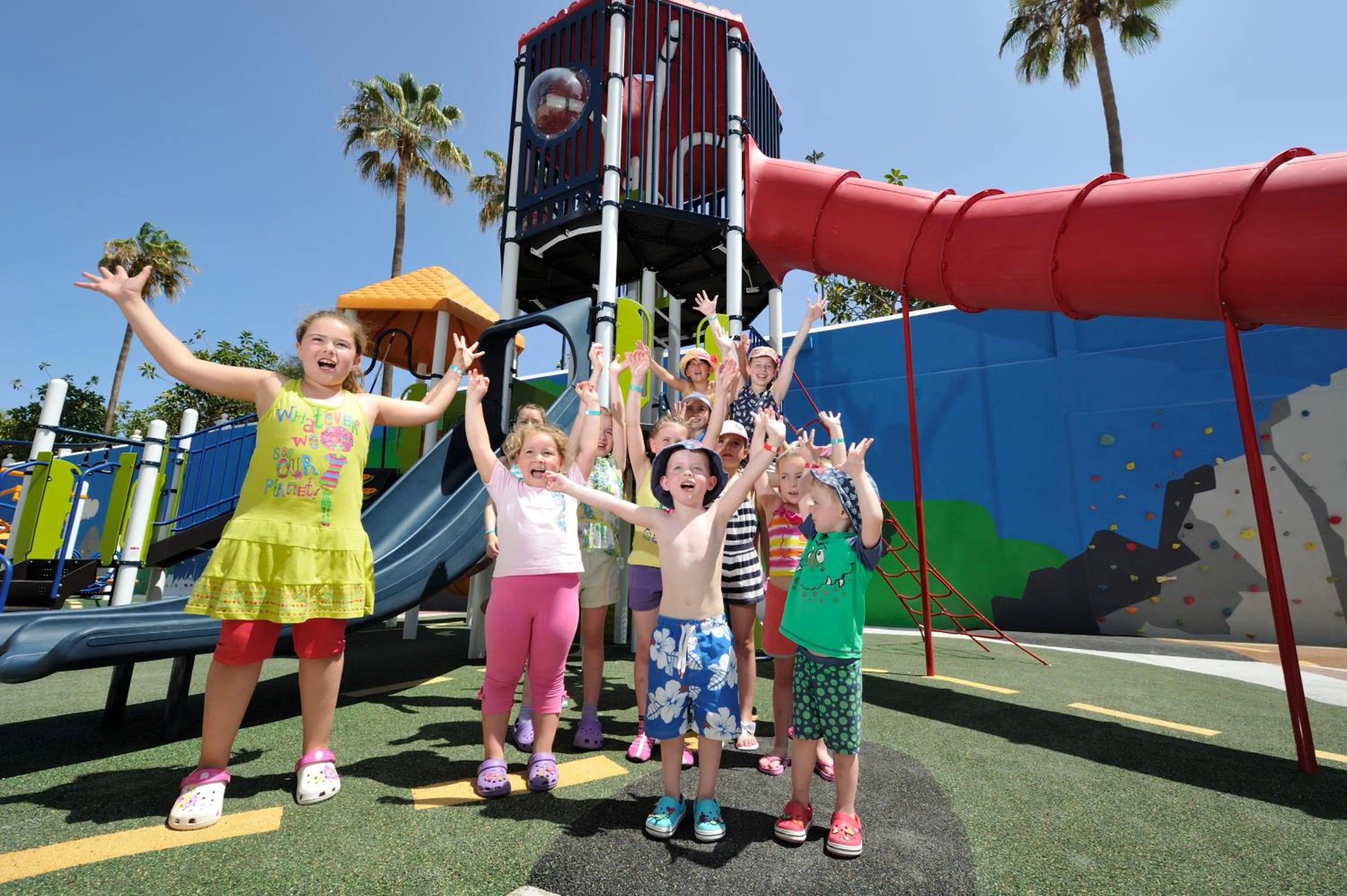 Children play ground in Spring Hotel Bitácora