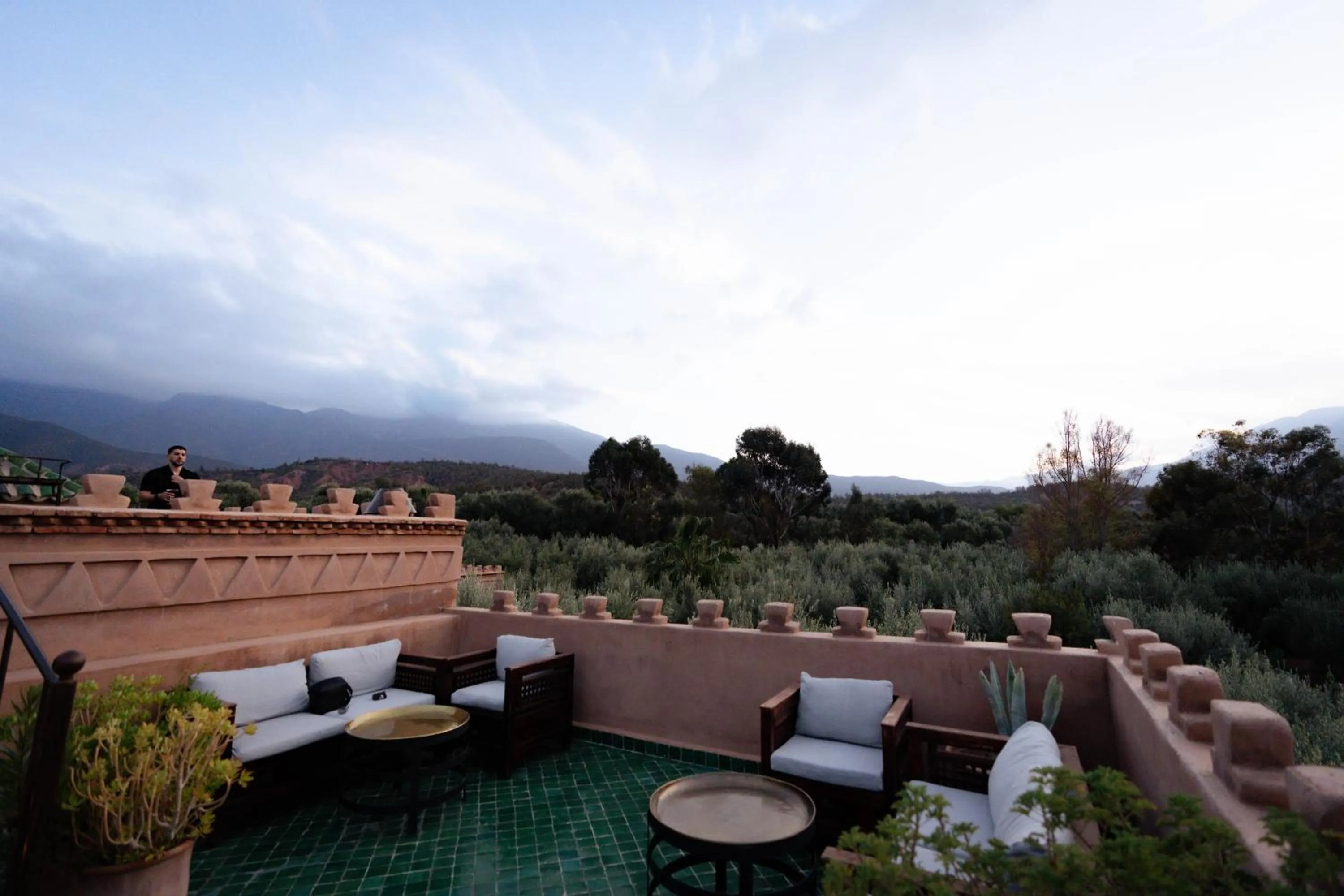 Patio in Olinto, Atlas Mountain Retreat - adults only