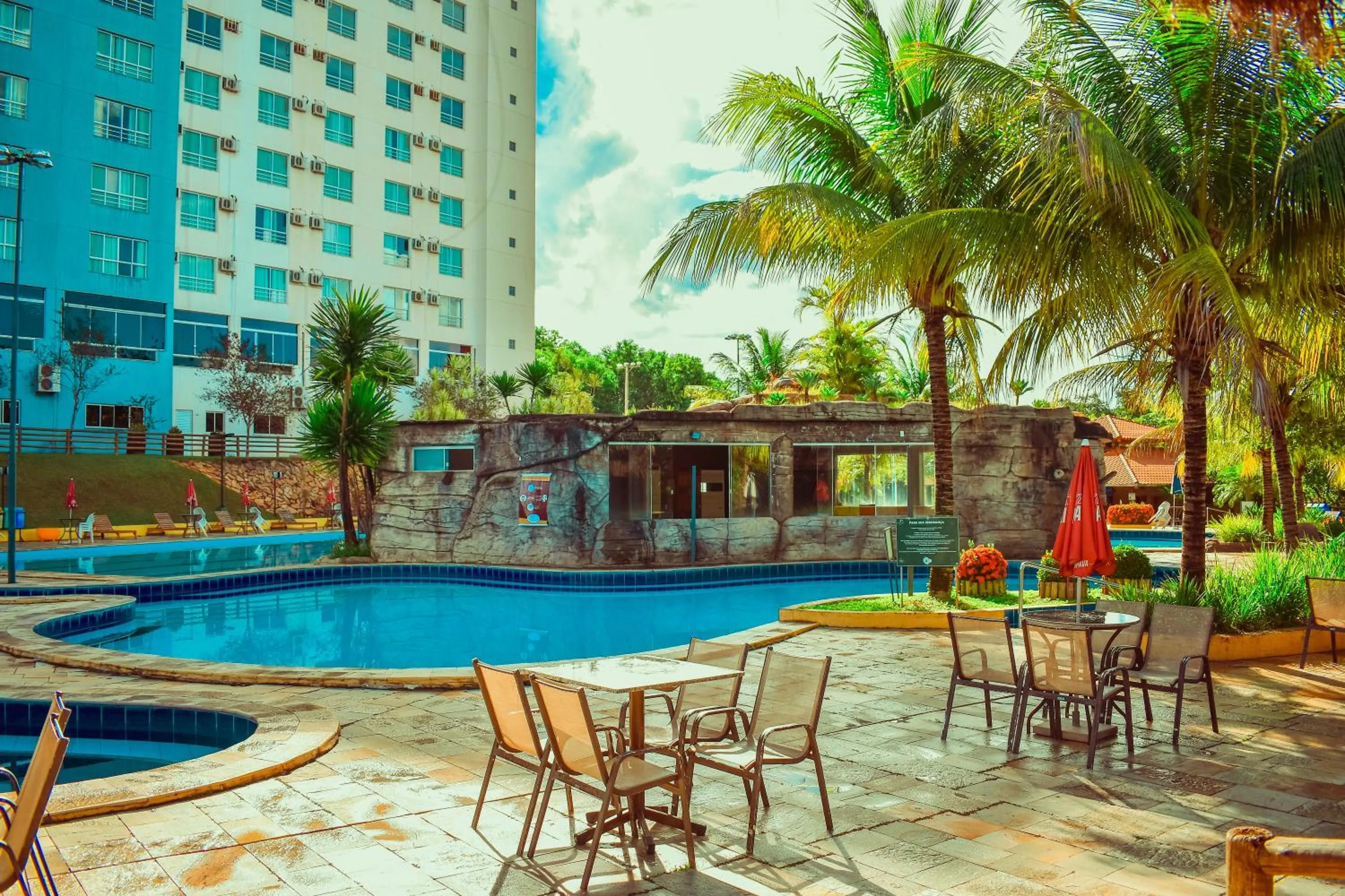 Pool view in Ecologic Ville Resort - Oficial