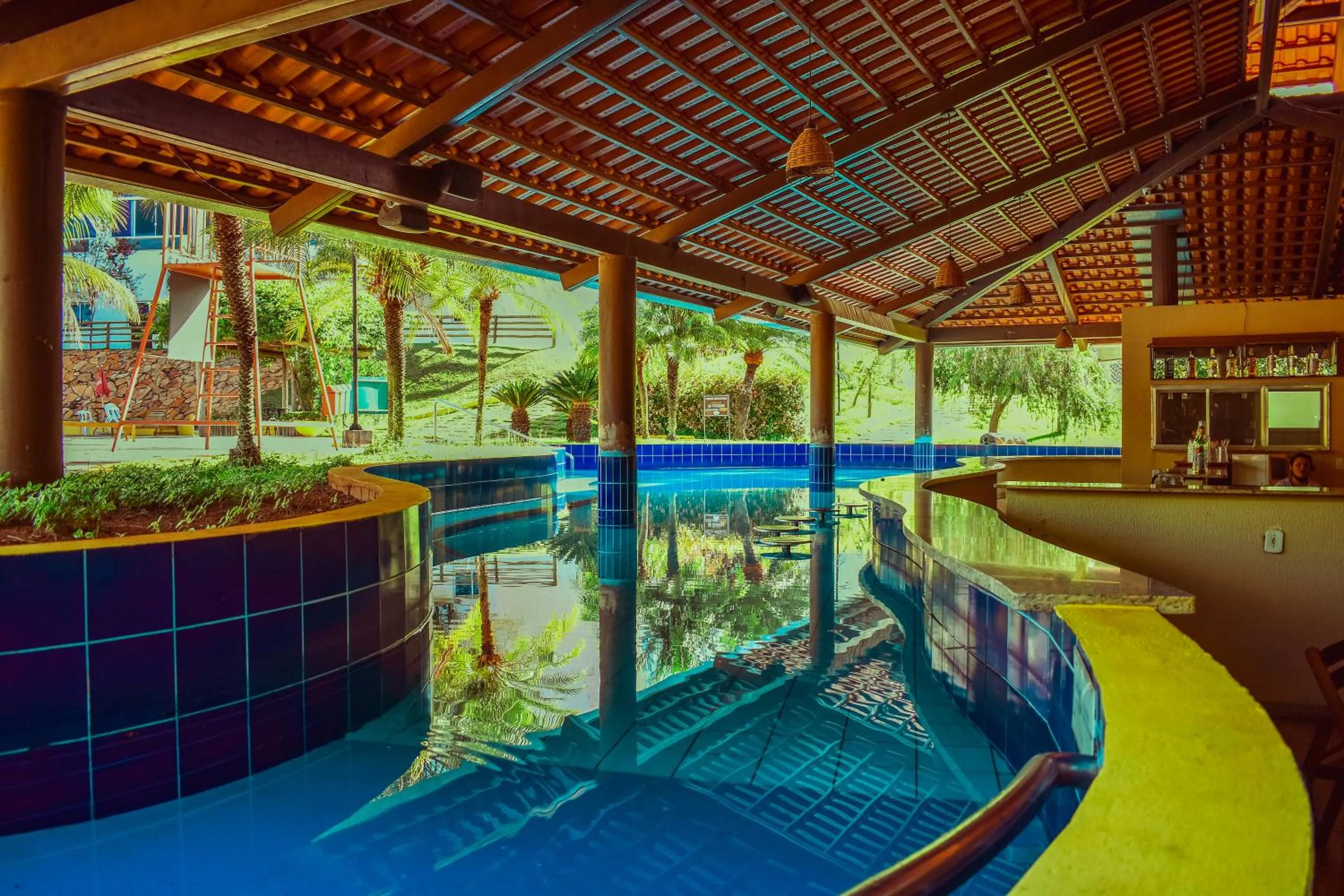 Lounge or bar in Ecologic Ville Resort - Oficial