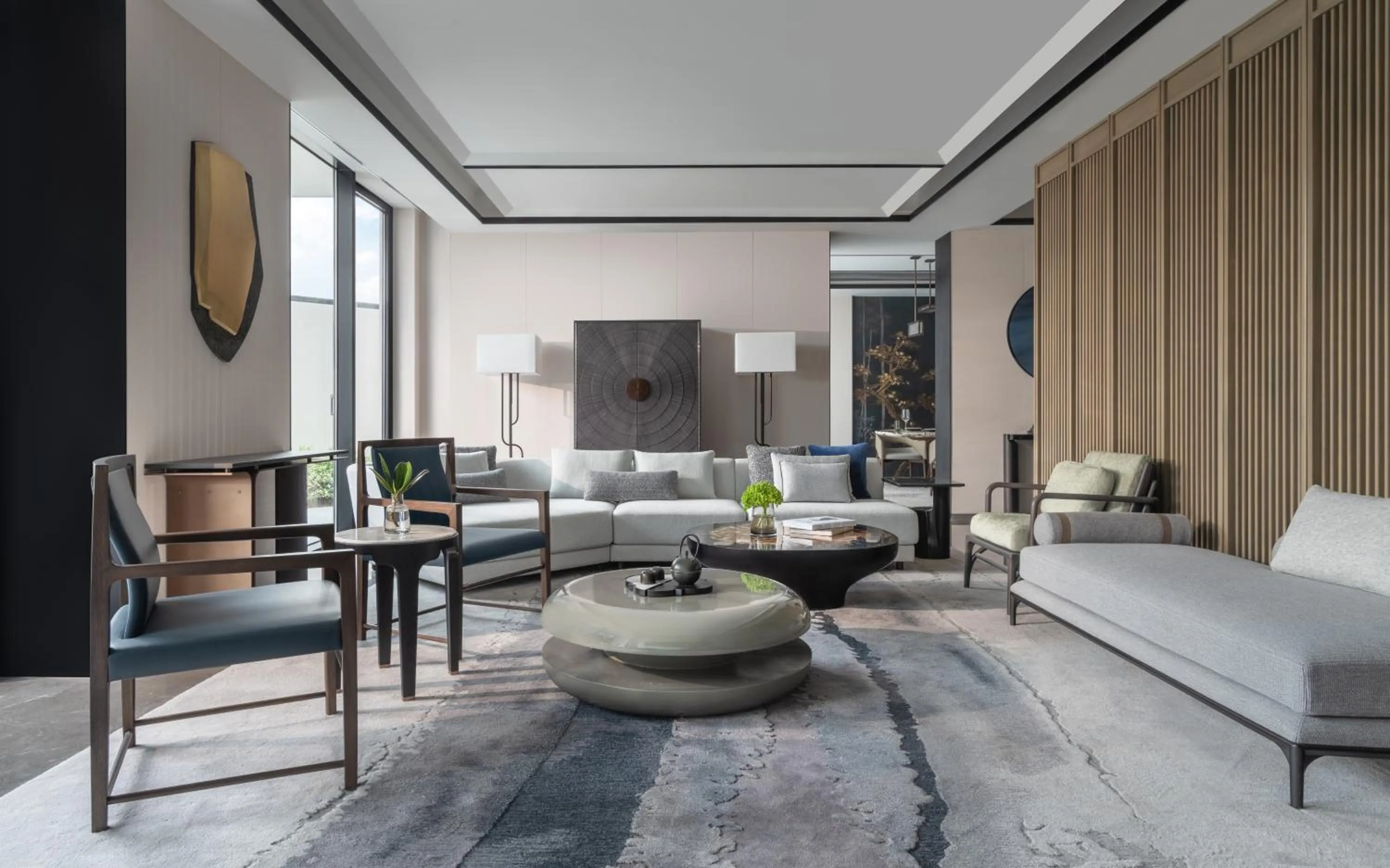 Living room in Kimpton Bamboo Grove Suzhou by IHG