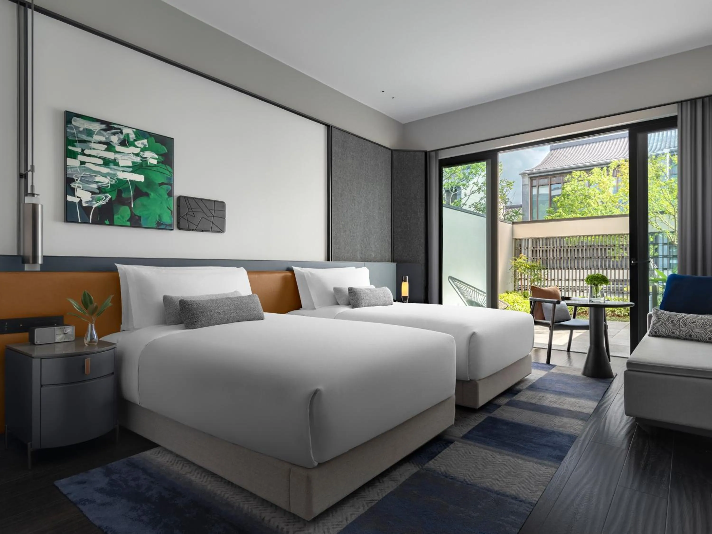 Bed in Kimpton Bamboo Grove Suzhou by IHG