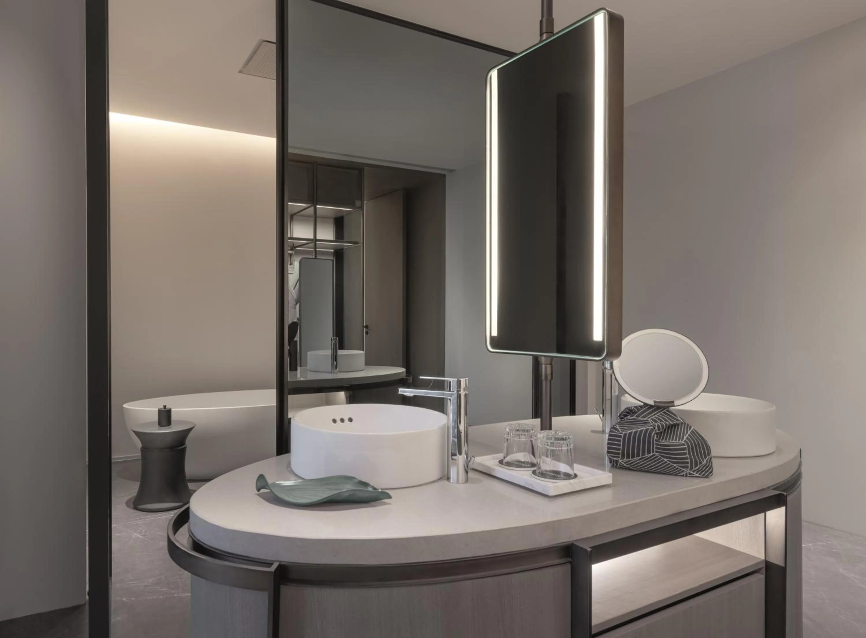Bathroom in Kimpton Bamboo Grove Suzhou by IHG