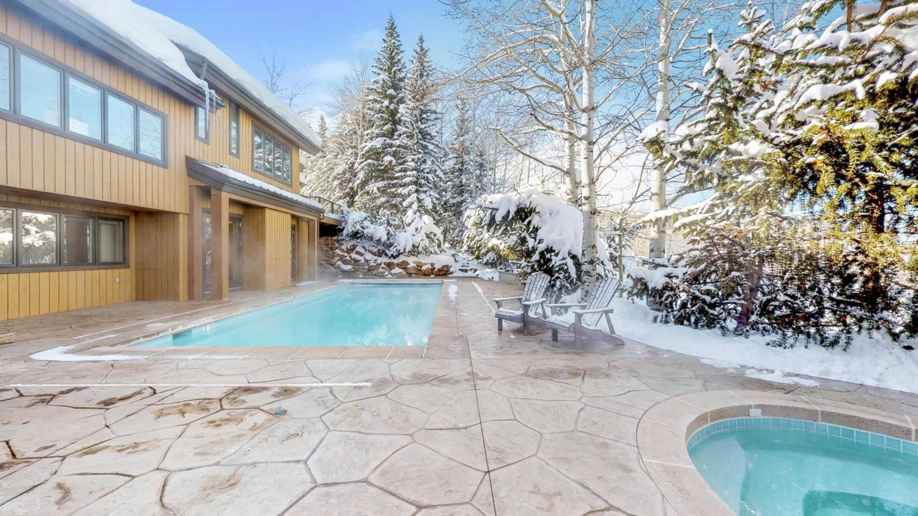 Hot Tub in Trails Edge by Snowmass Vacations