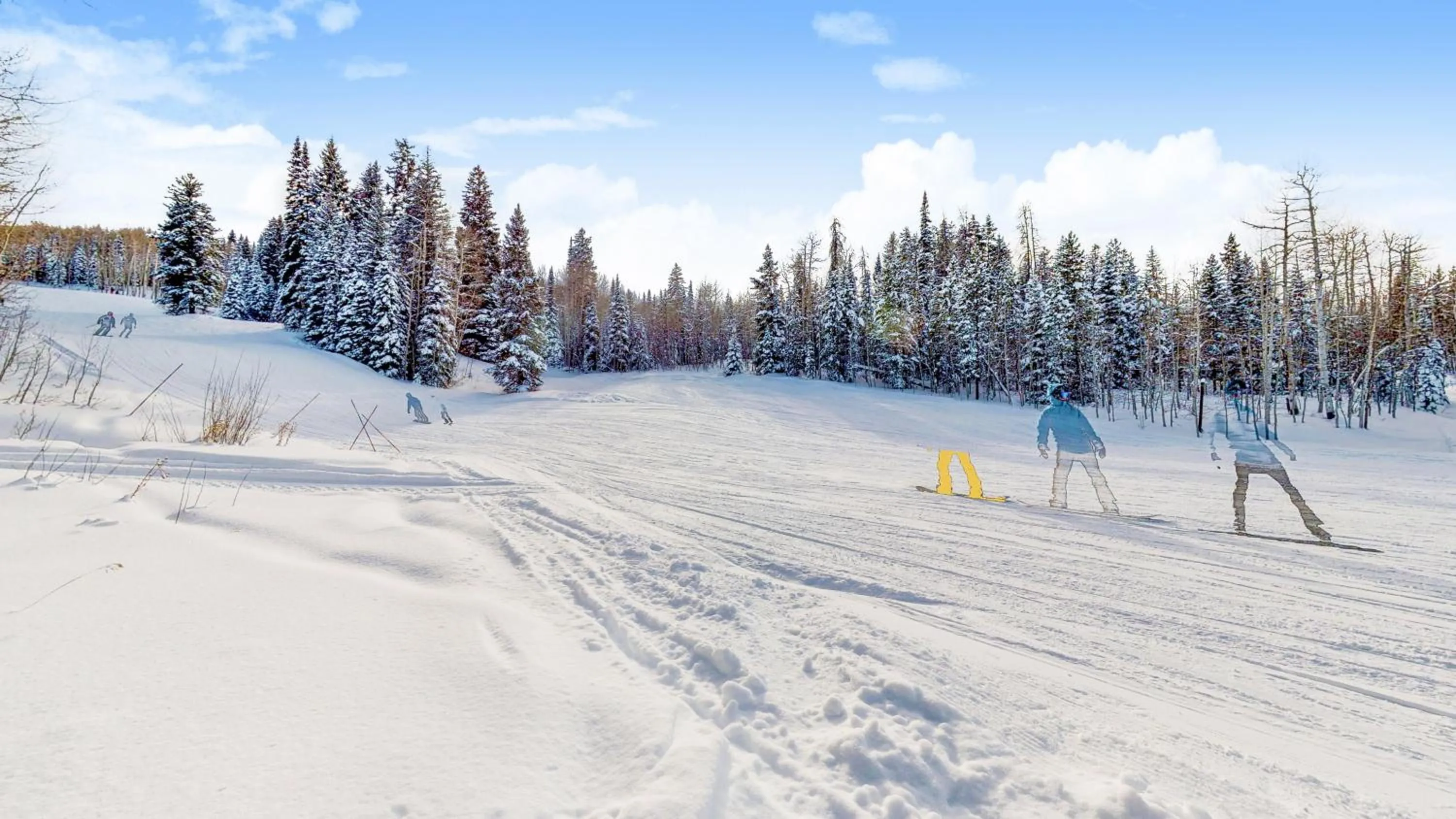 Skiing in Trails Edge by Snowmass Vacations