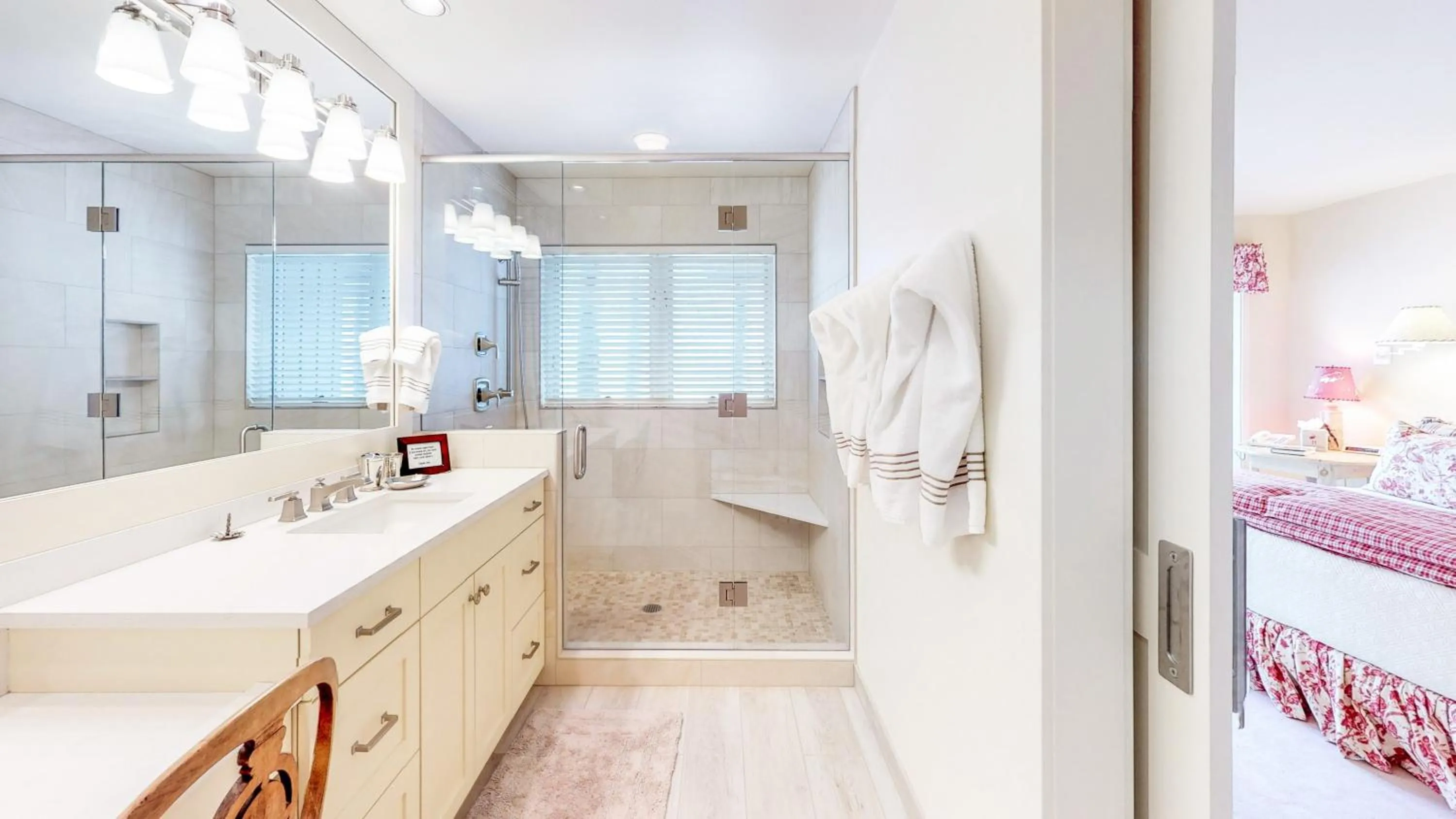Bathroom, Bed in Trails Edge by Snowmass Vacations