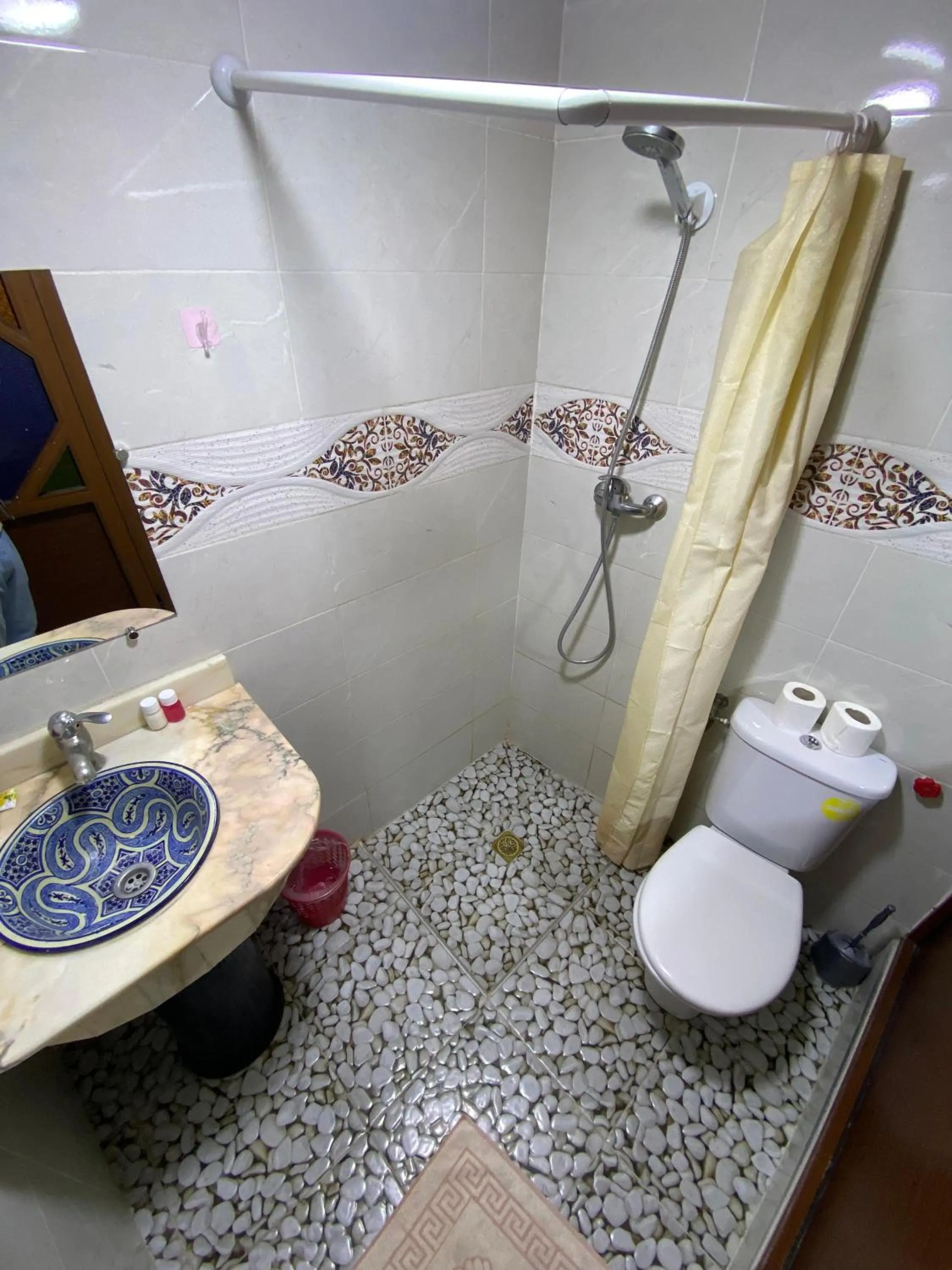 Shower in Riad Dar Rabha