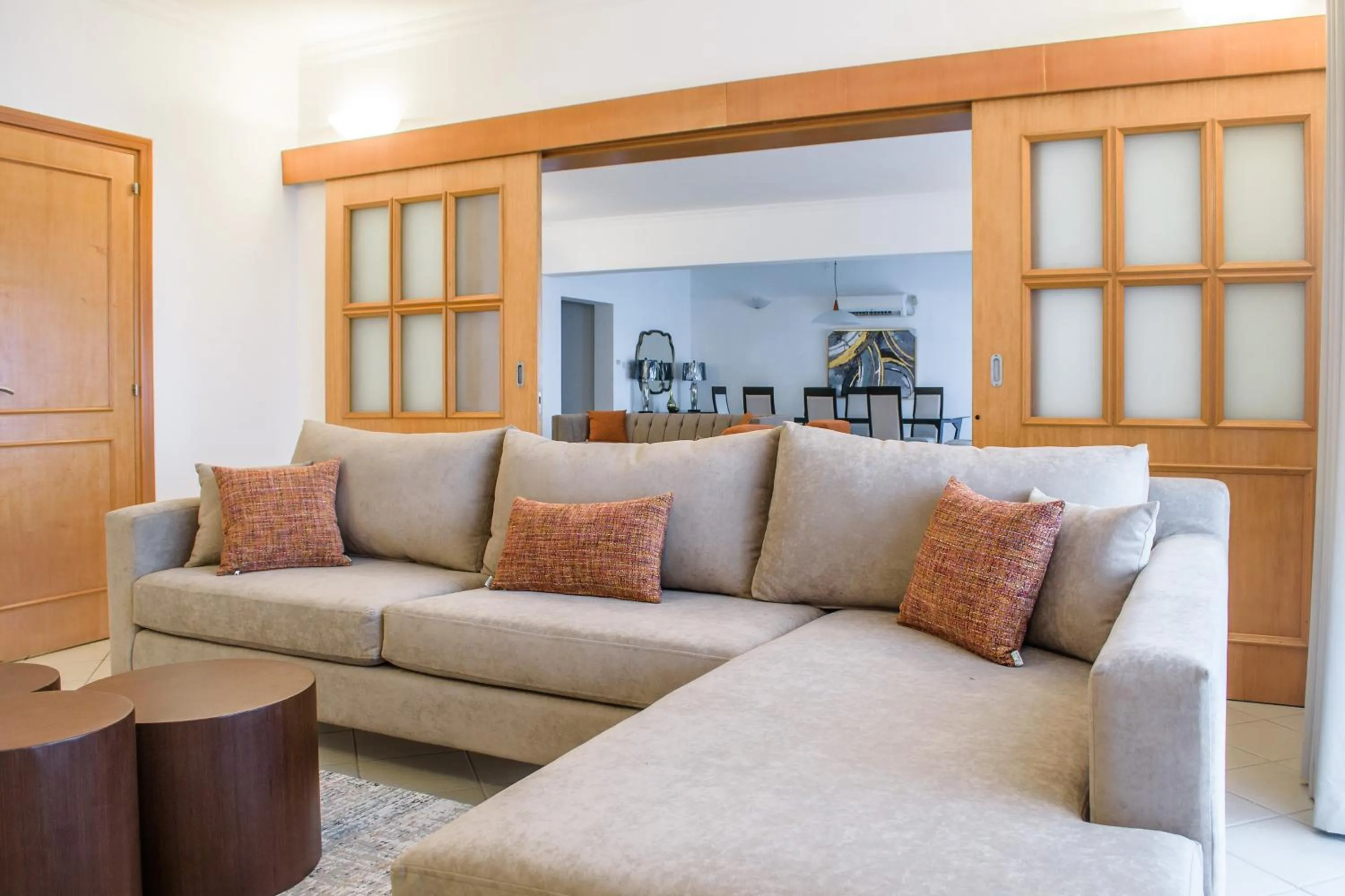 Seating area in Pier Harbour Residences and Spa