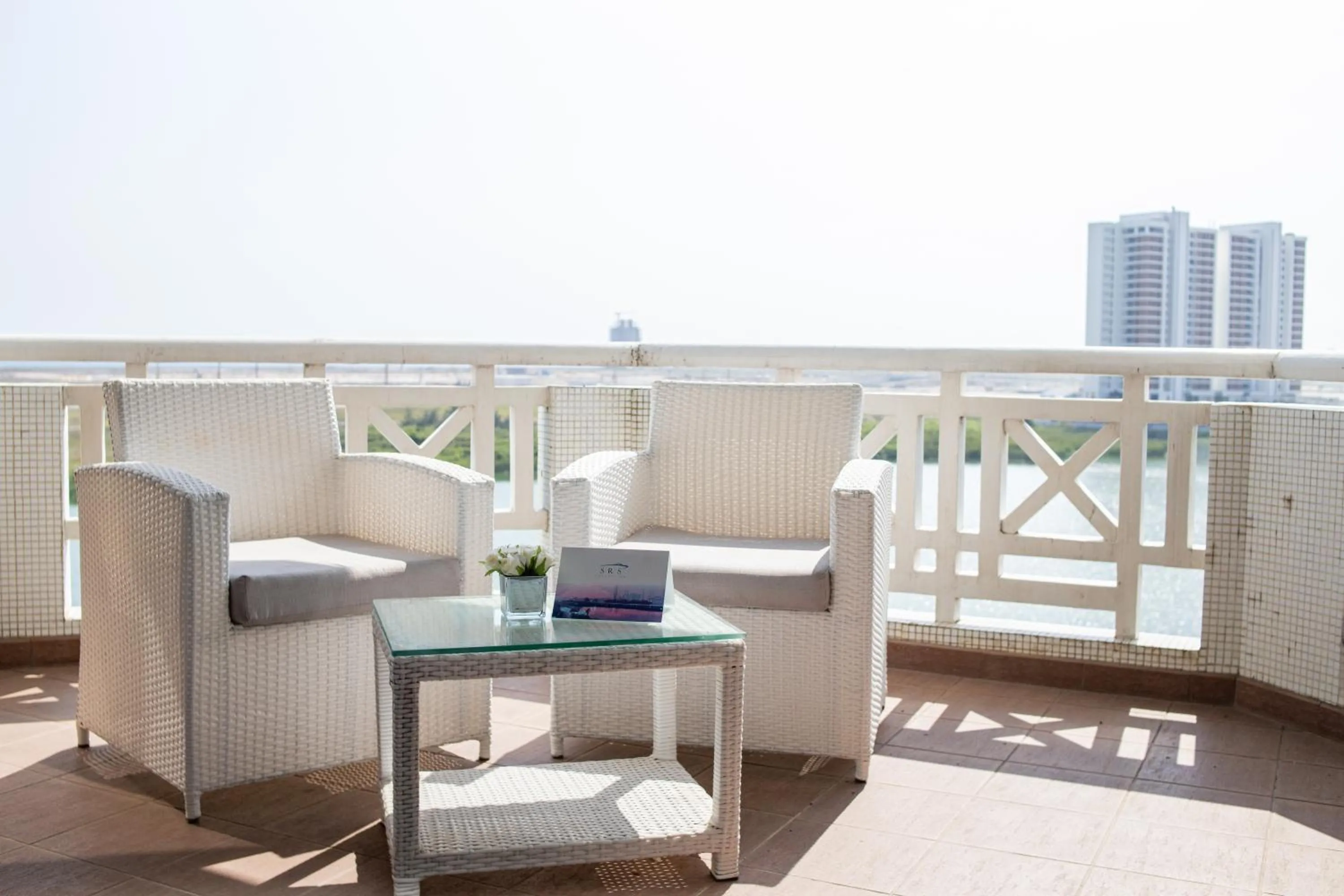Patio in Pier Harbour Residences and Spa