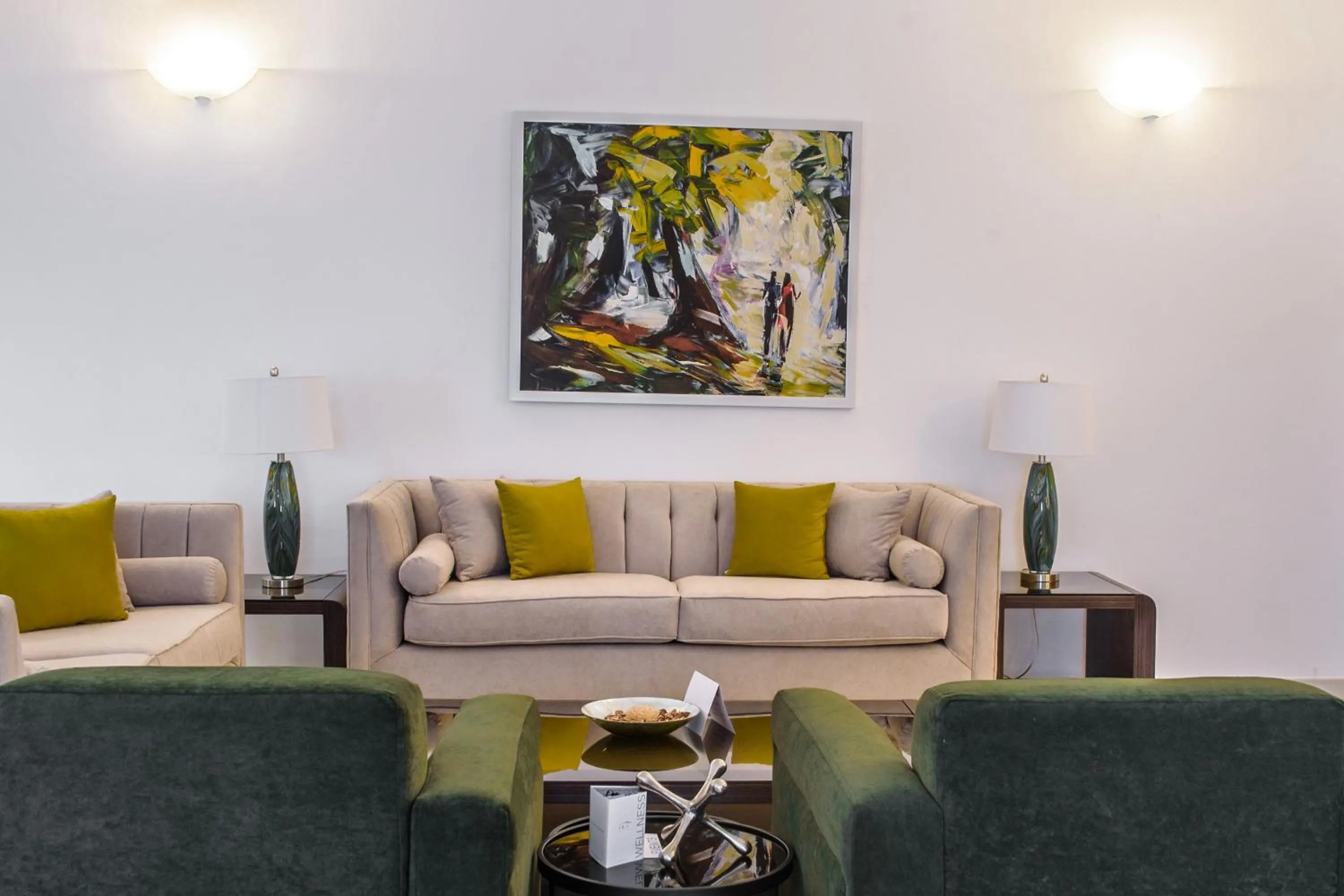 Living room in Pier Harbour Residences and Spa