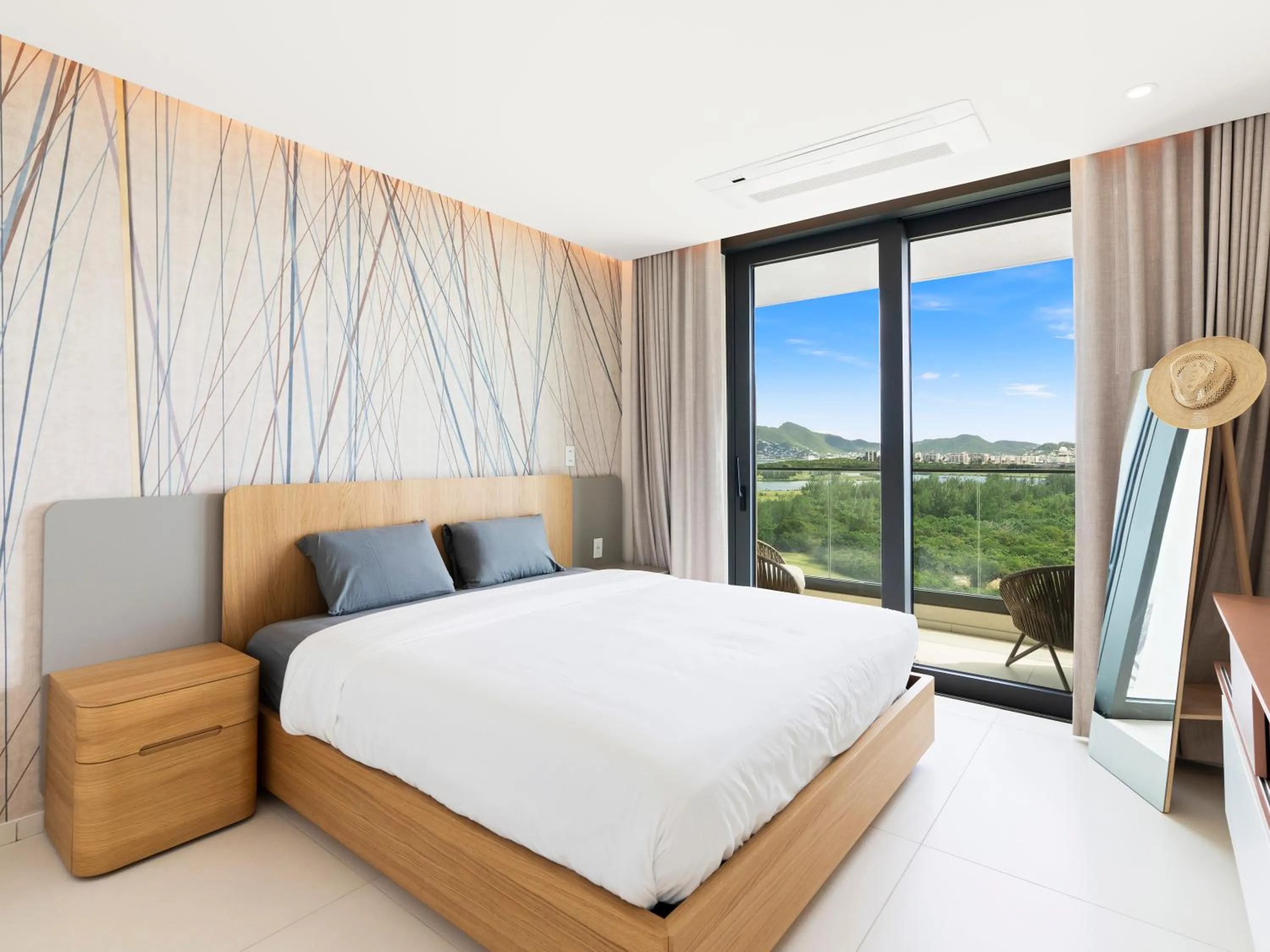 Bed in Fourteen at Mullet Bay