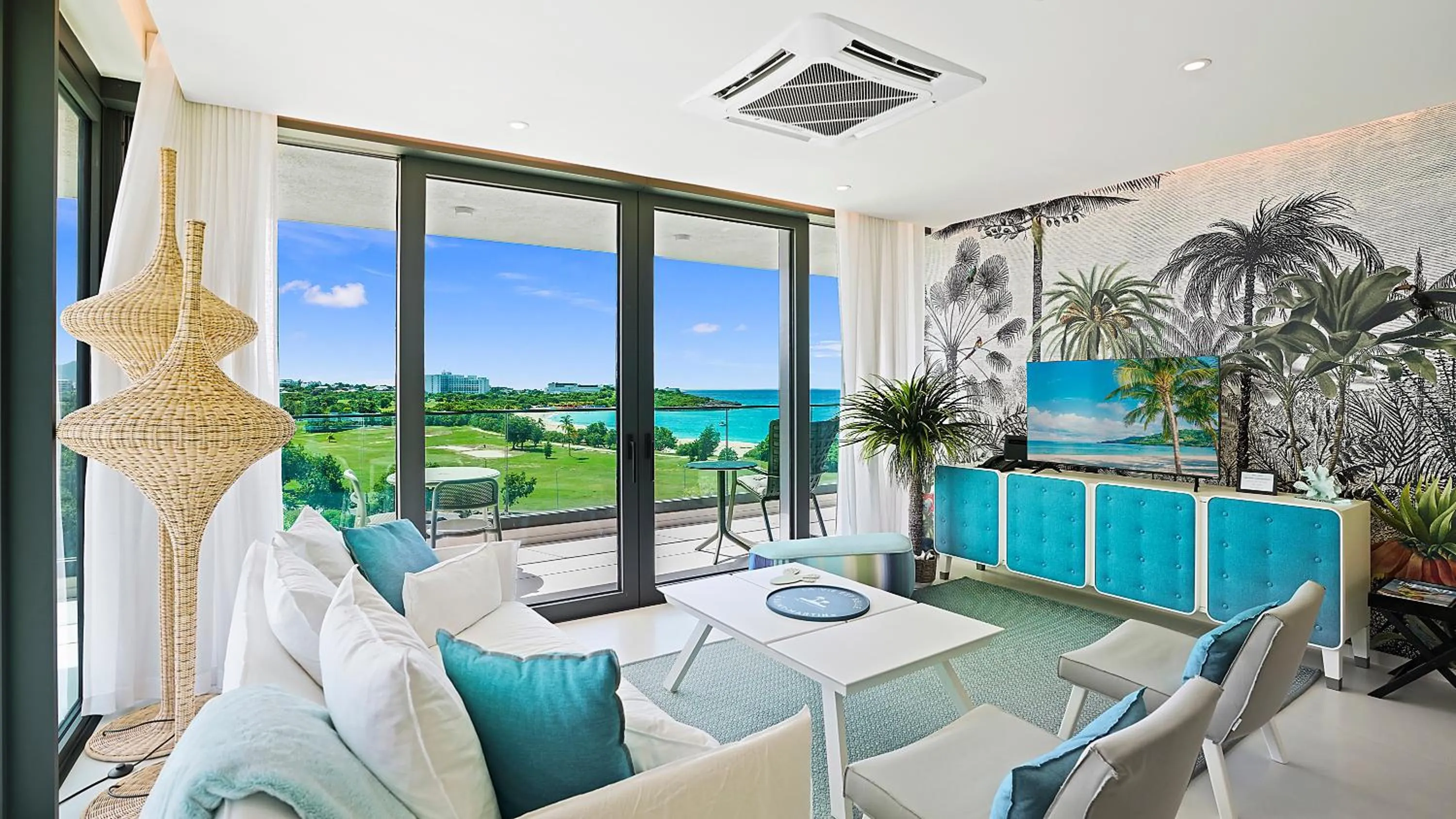 Natural landscape in Fourteen at Mullet Bay