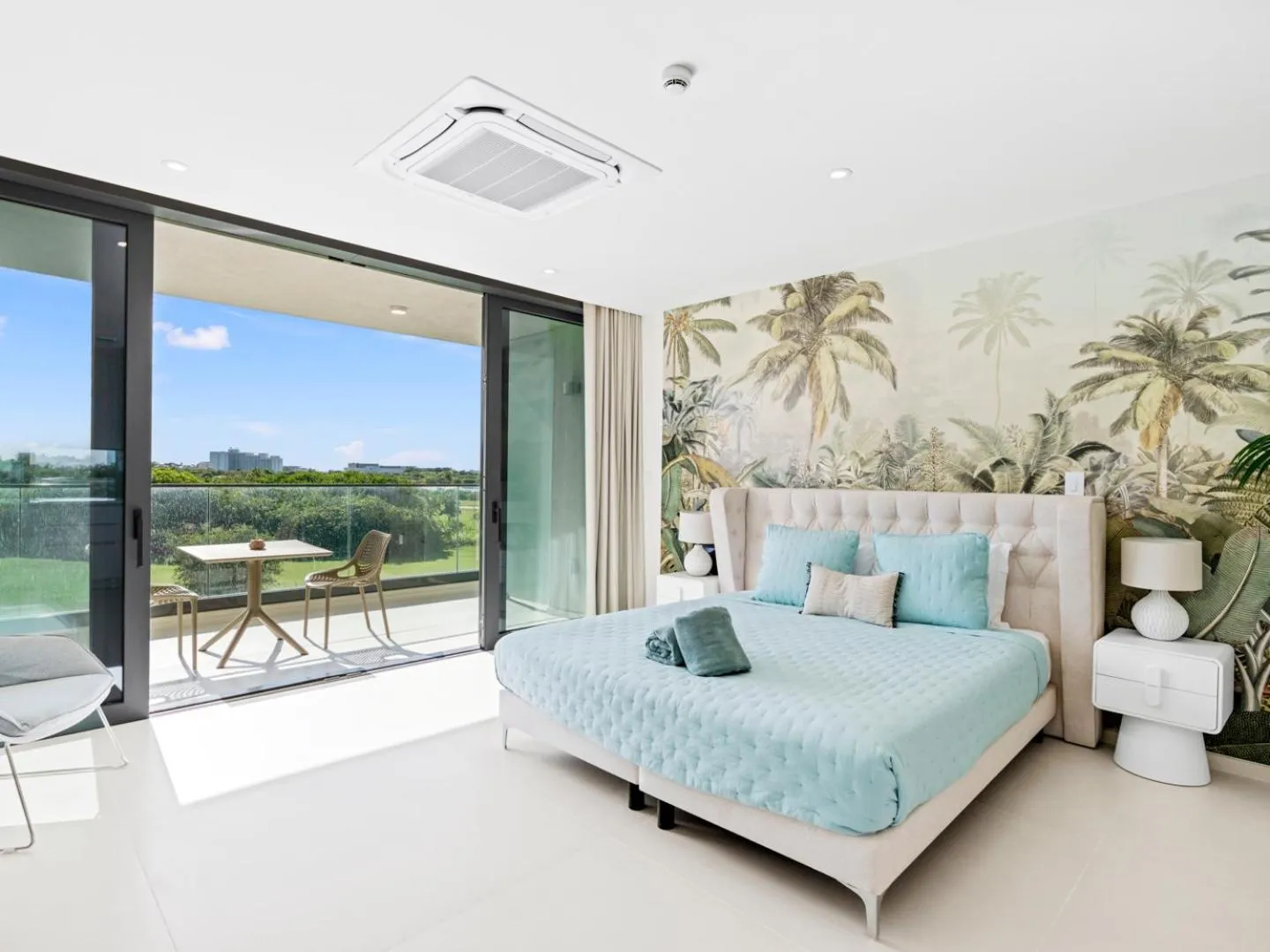 Bedroom in Fourteen at Mullet Bay