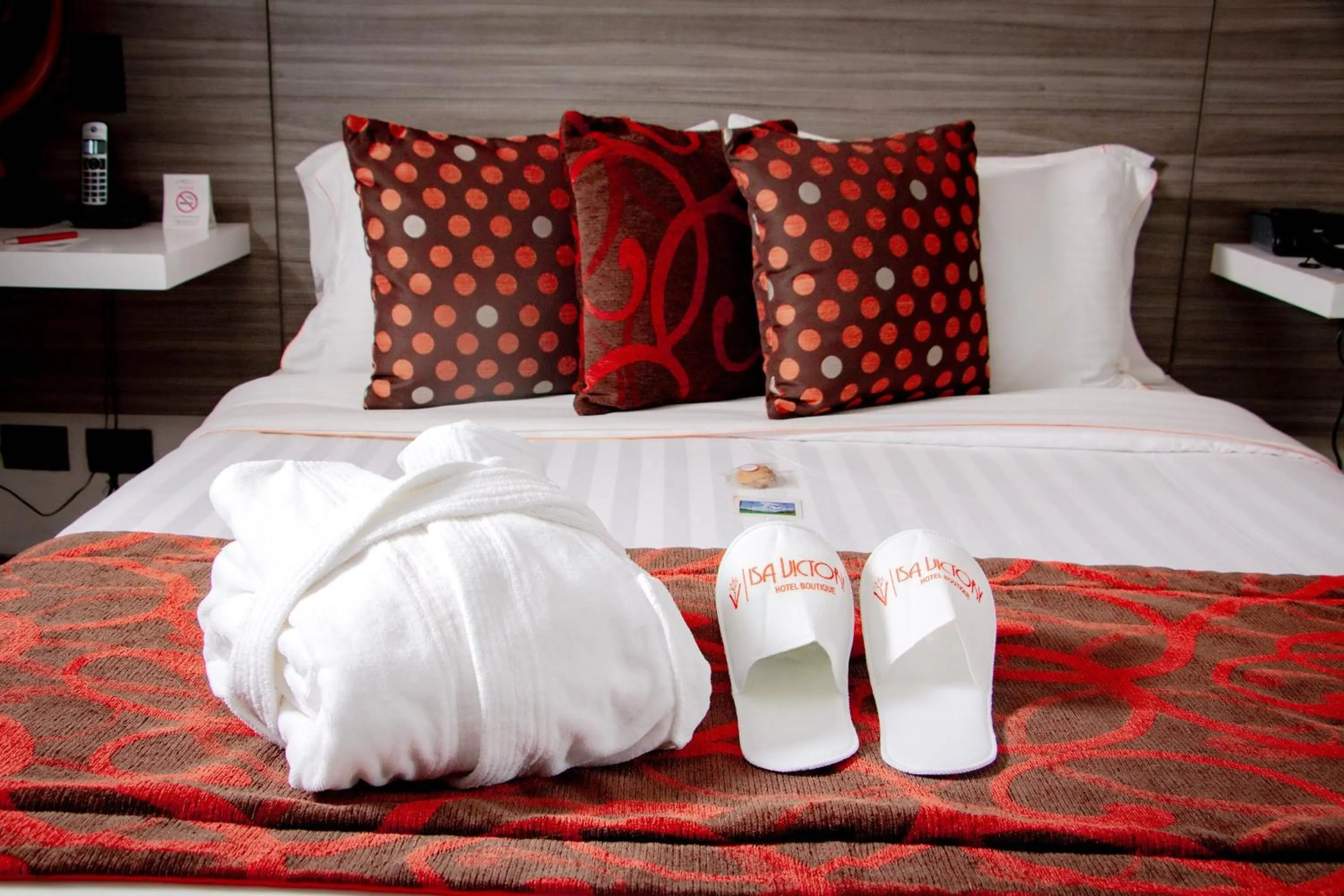 Bed in Isa Victory Hotel Boutique