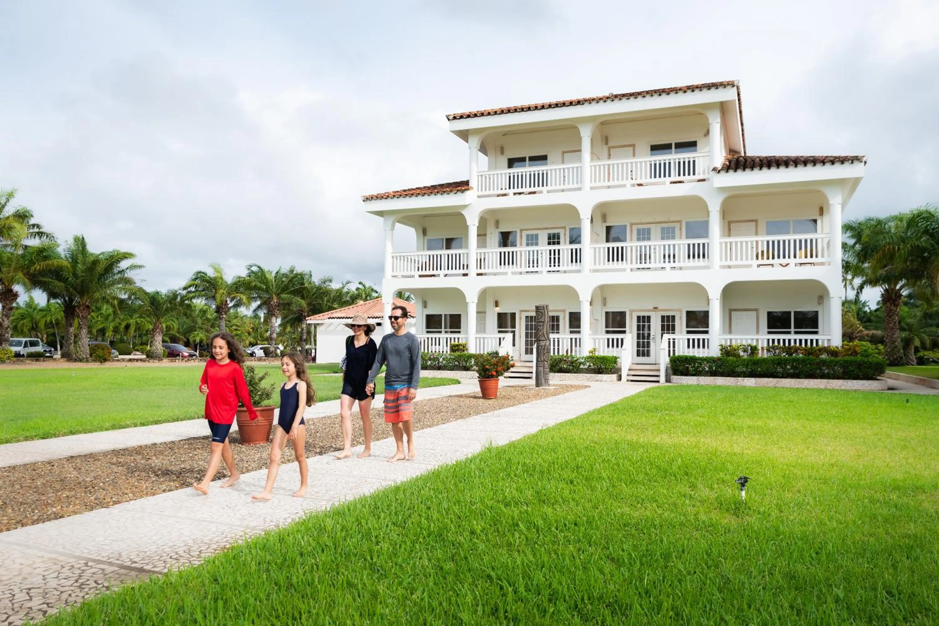 Property building in Placencia Resort