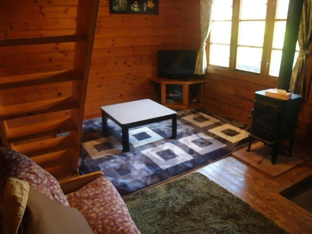 Living room in Woody House Kazamidori