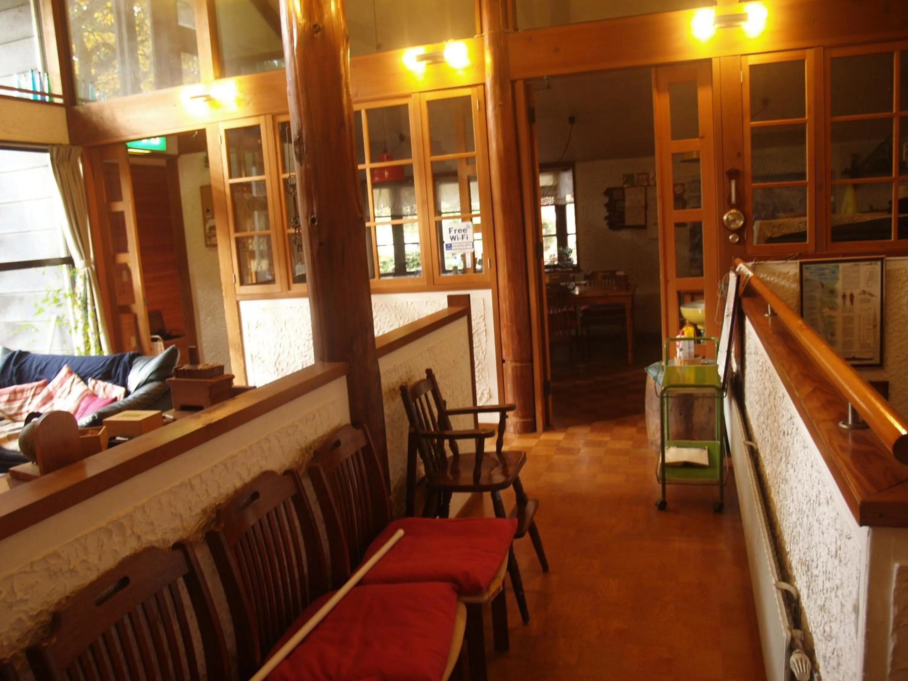 Lobby or reception in Woody House Kazamidori