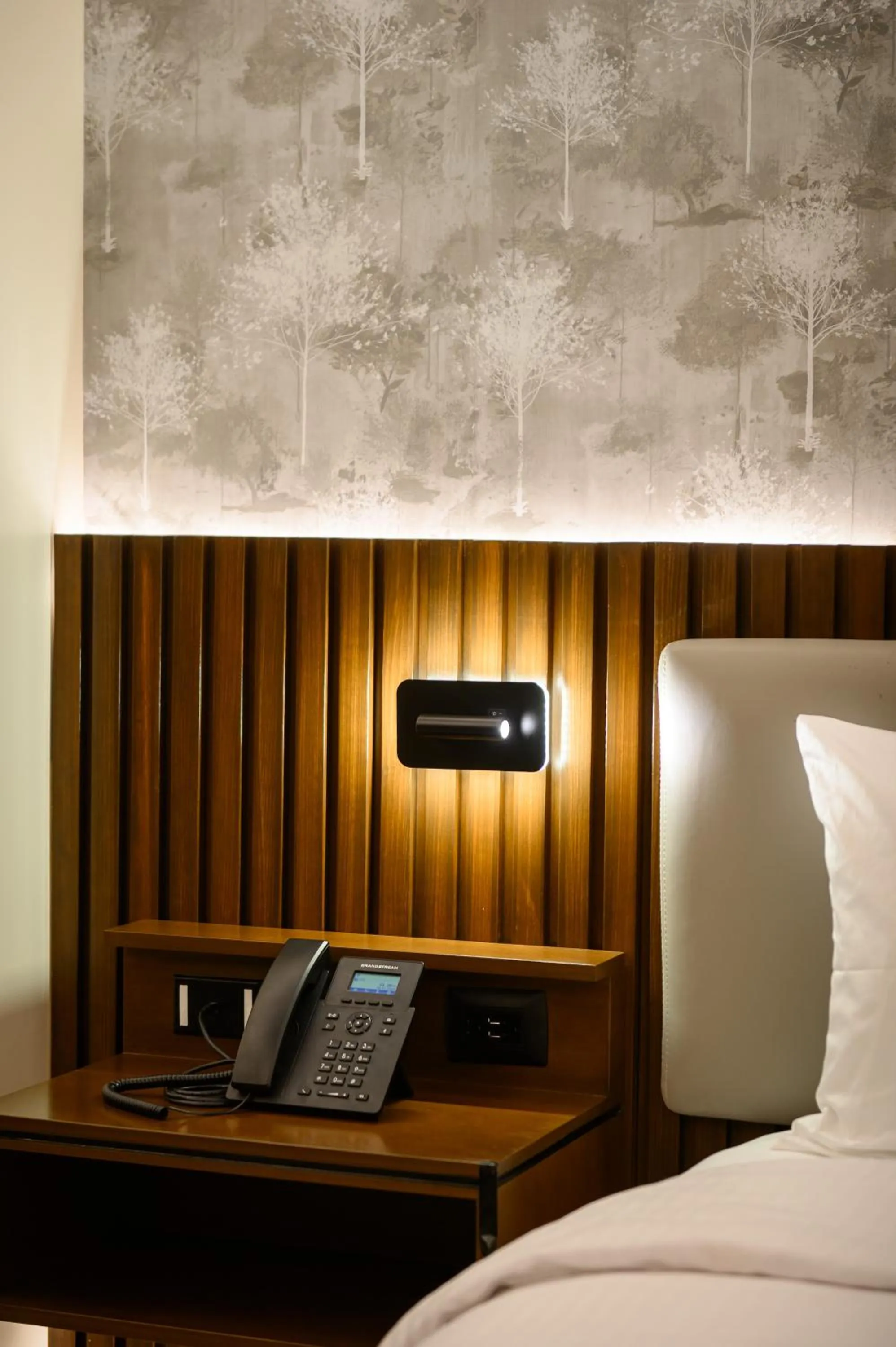 Bed in Hotel Grand L'Orbe by JAMM