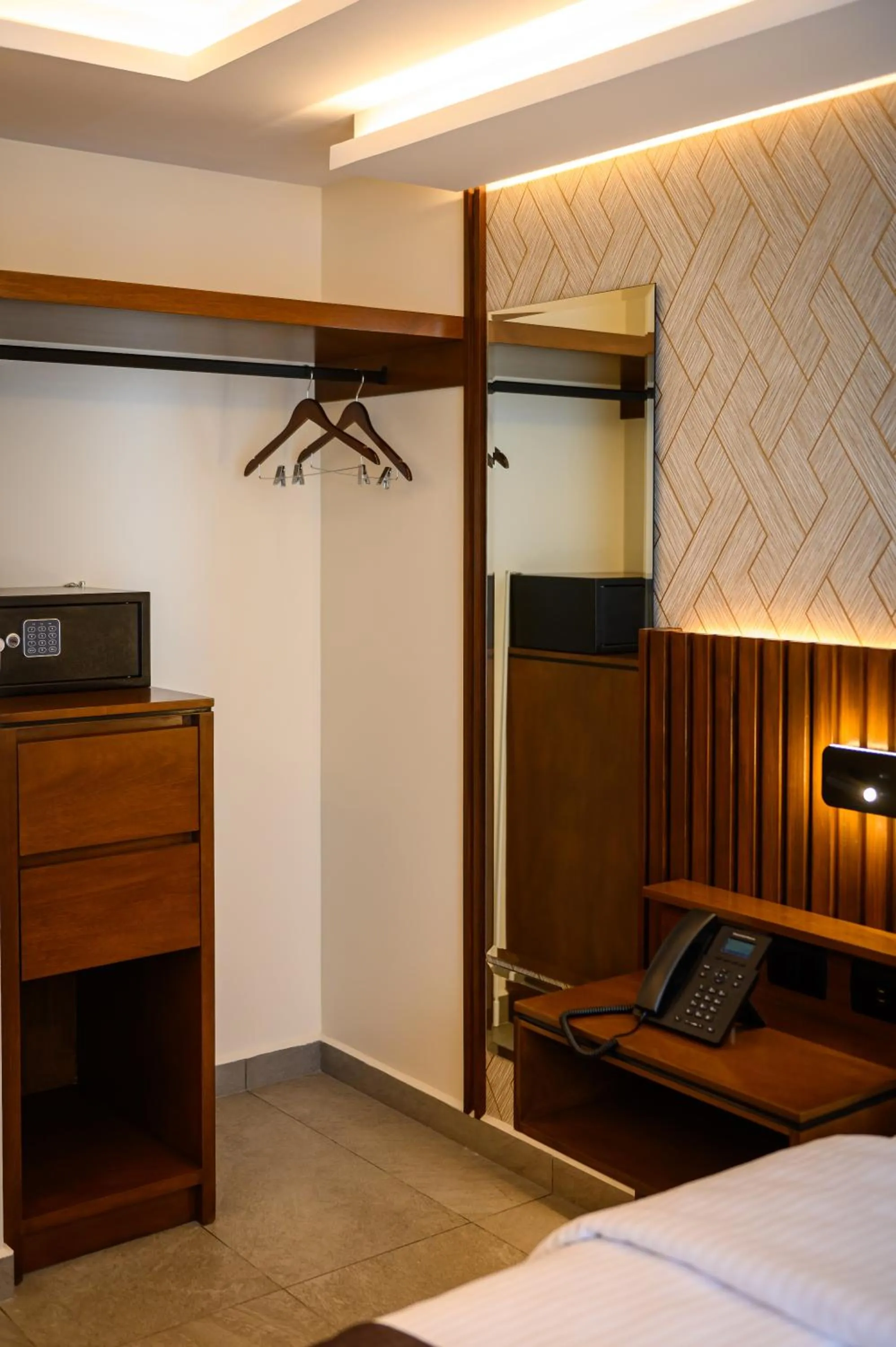 Bed in Hotel Grand L'Orbe by JAMM