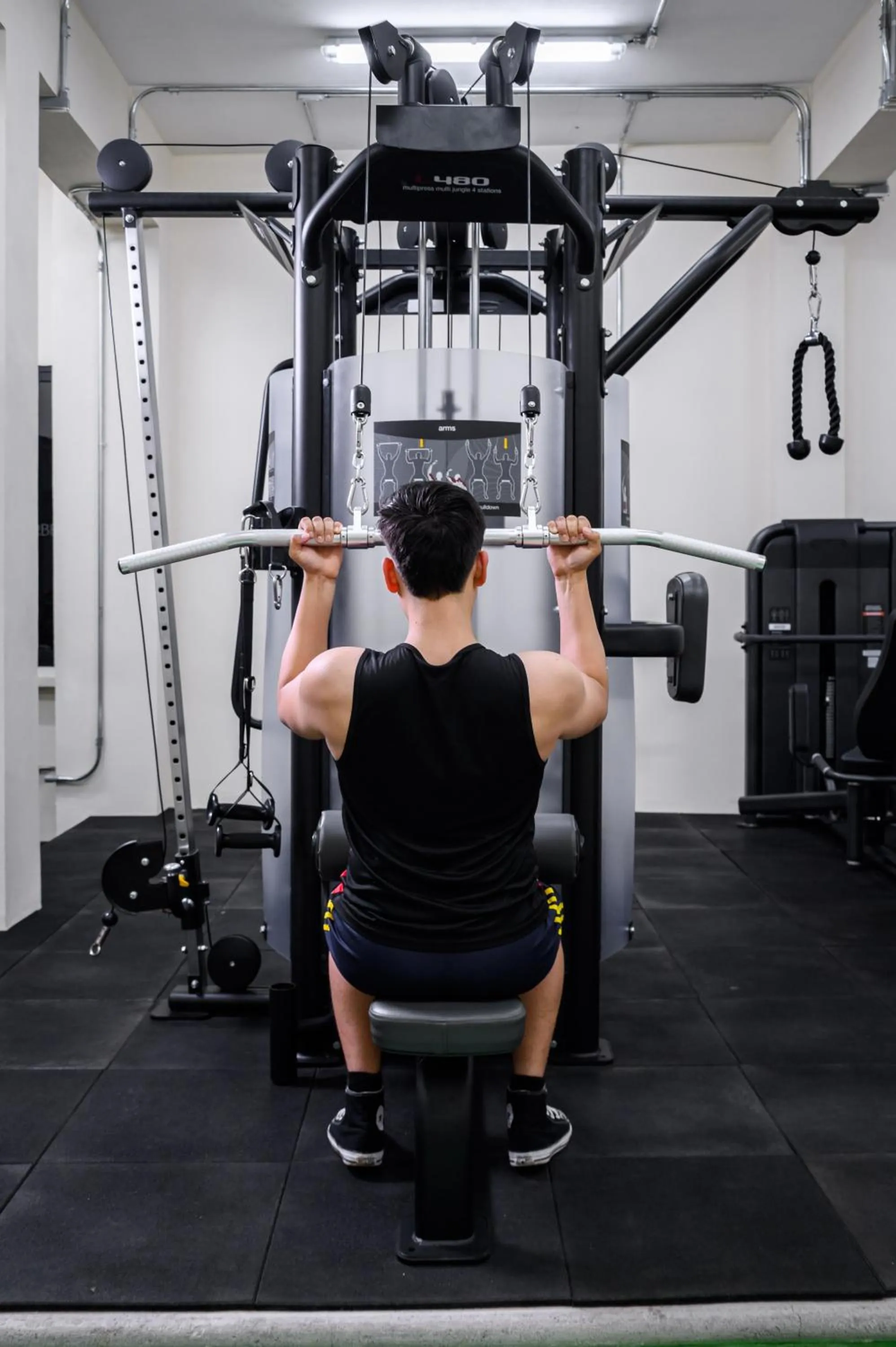 Fitness centre/facilities in Hotel Grand L'Orbe by JAMM