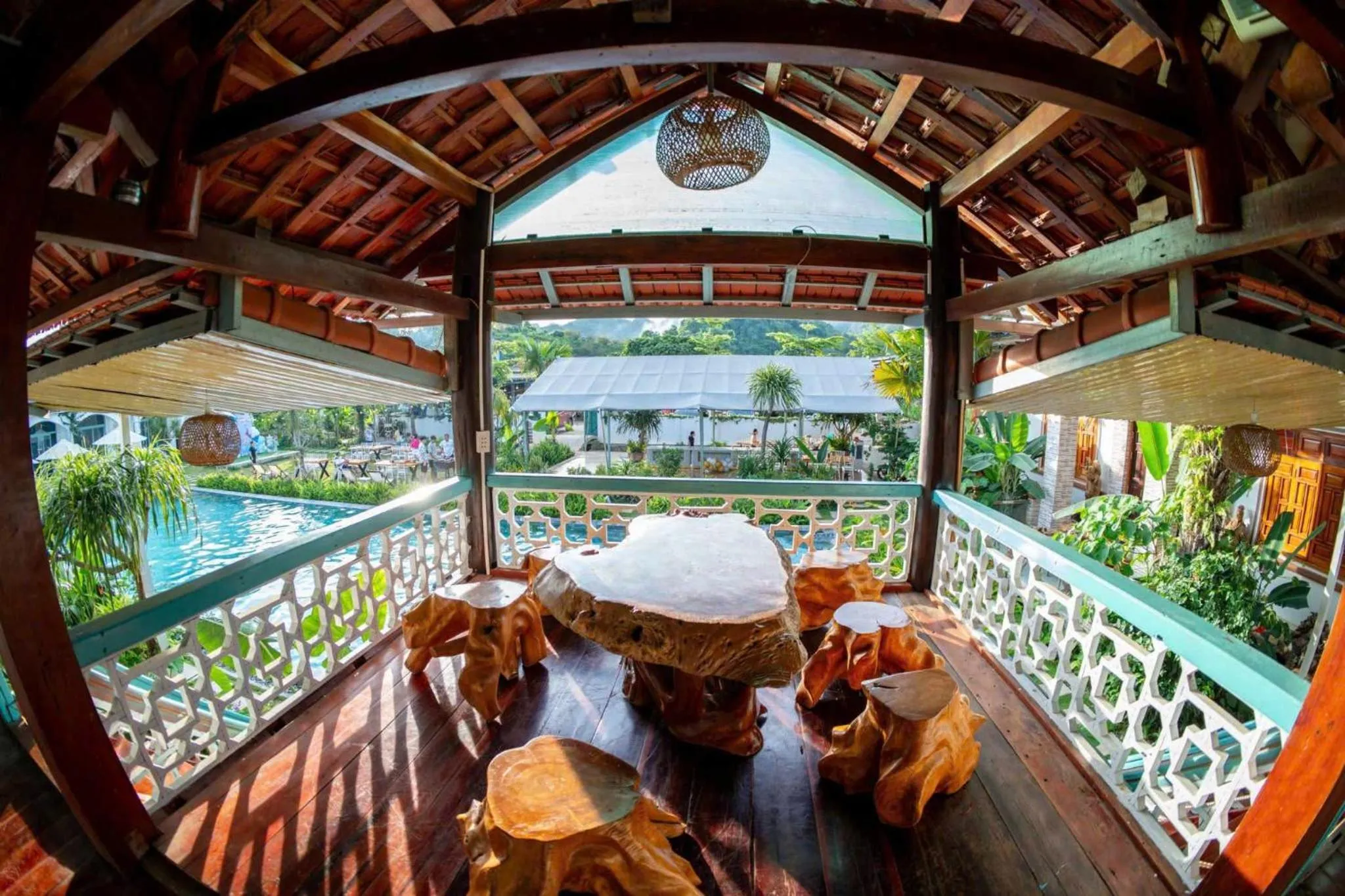 Property building in Green Town Mộc Châu