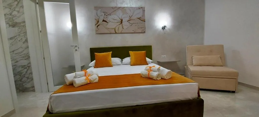 Bed in IL GIGLIO B&B