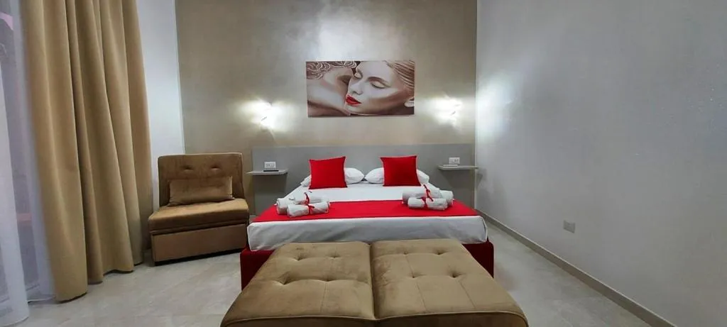 Bed in IL GIGLIO B&B