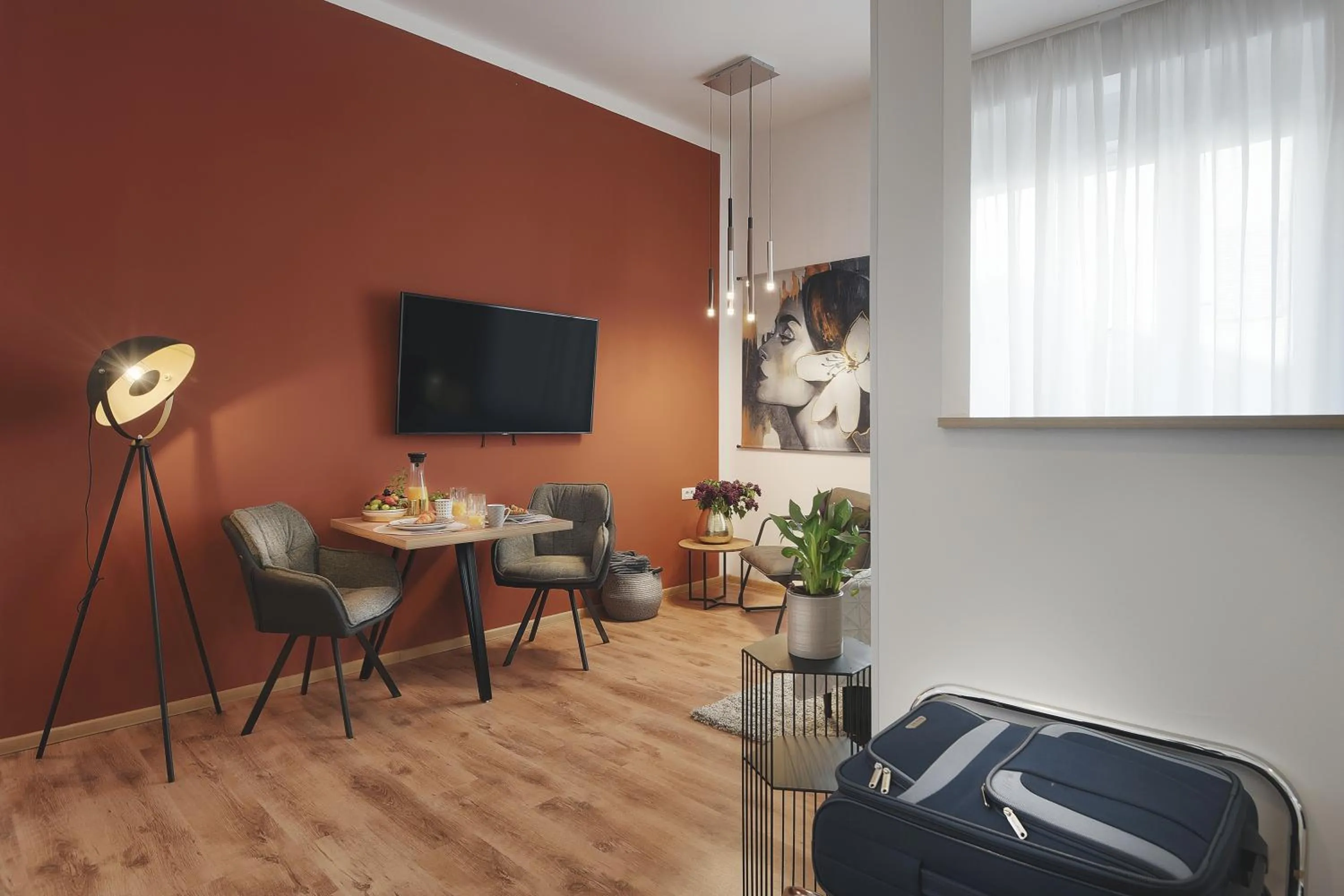 TV and multimedia in Emi Luxury Apartments