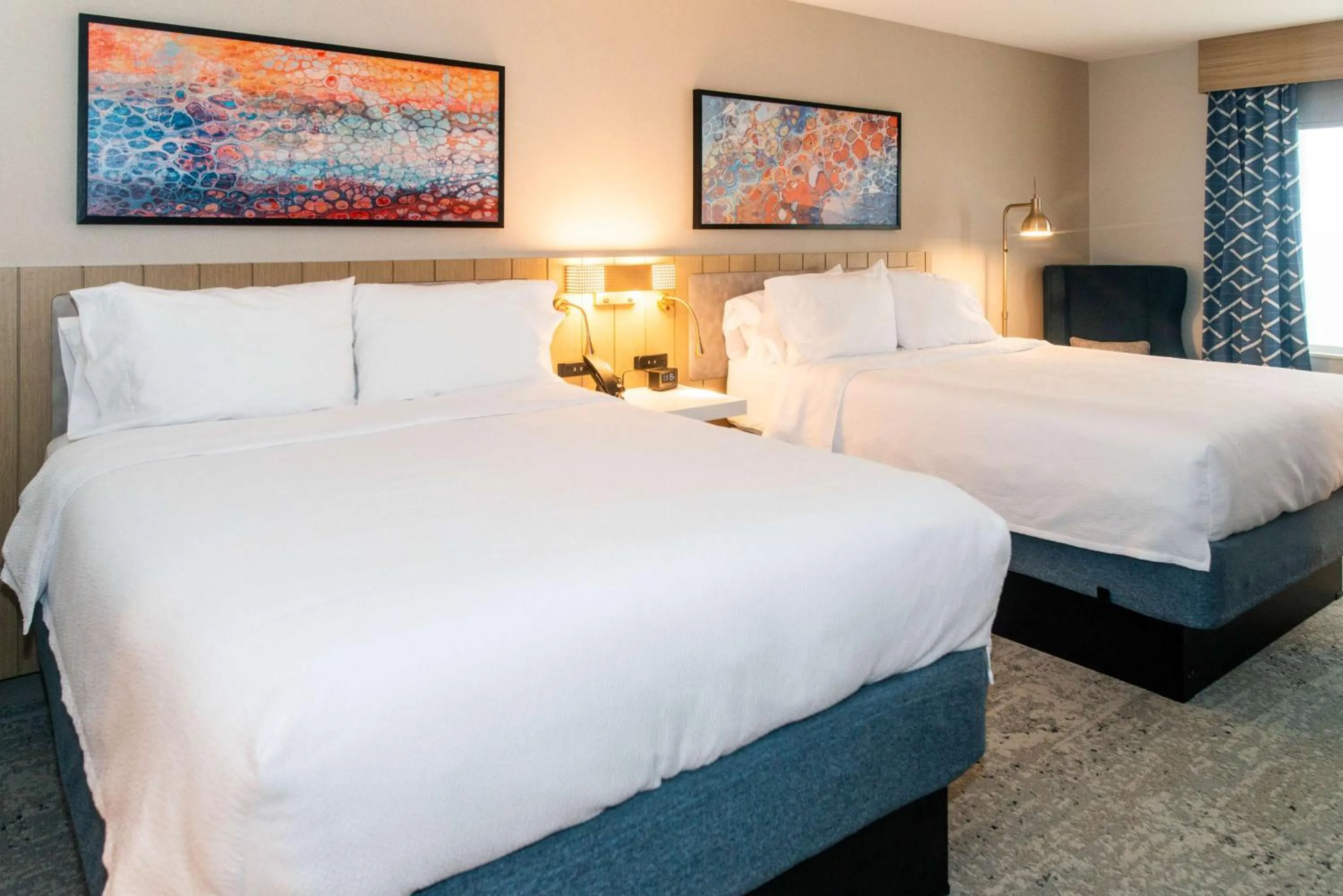 Bed in Hilton Garden Inn Mattoon, IL