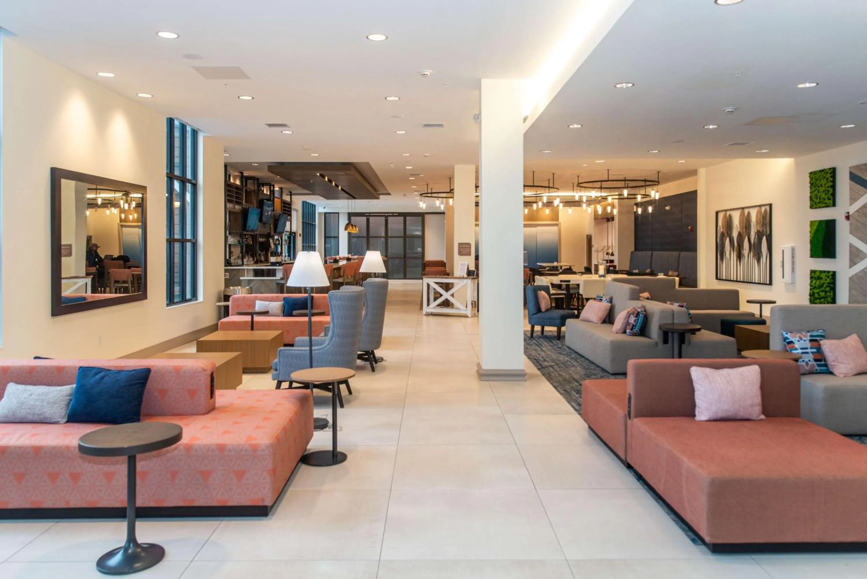 Lobby or reception in Hilton Garden Inn Mattoon, IL