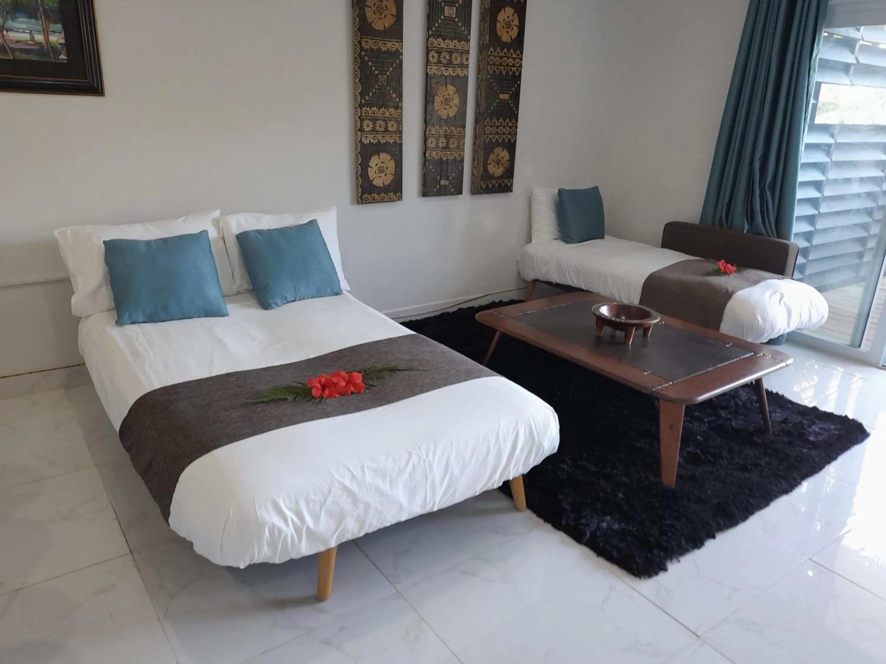 Bed in Kaila Na Ua Resort